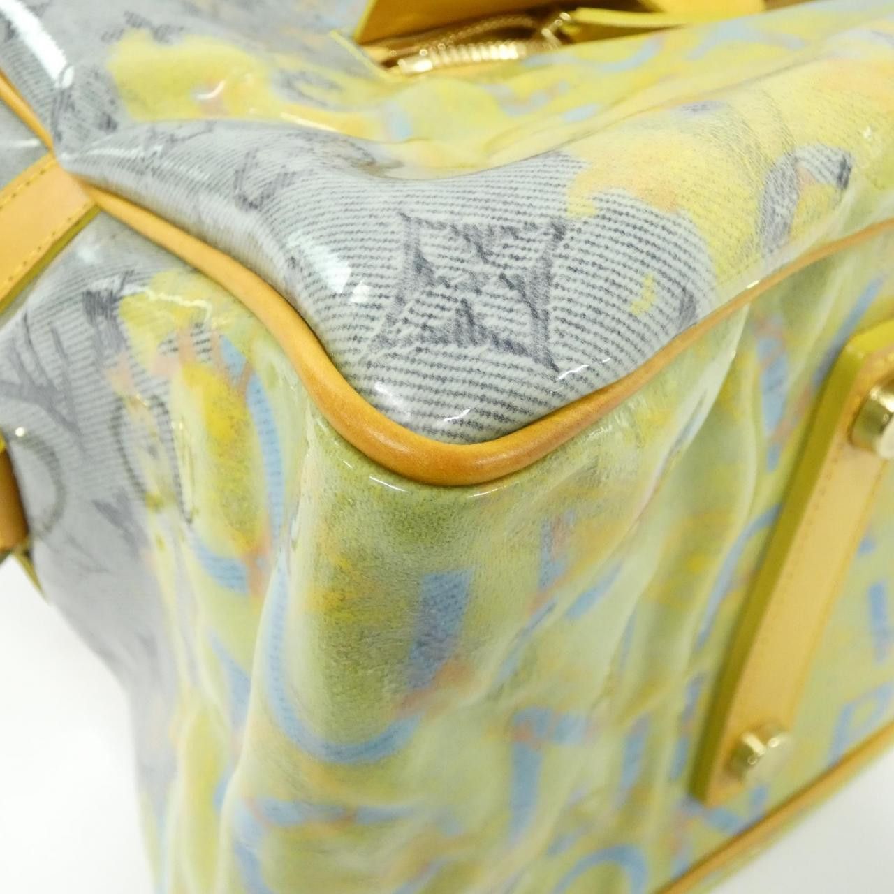 Louis Vuitton Louis Vuitton Louis Vuitton Monogram Pulp Weekender Boston Bag Textile Travel Bag M95735 DUTY FREE for USA Size ONE SIZE - 3 Thumbnail