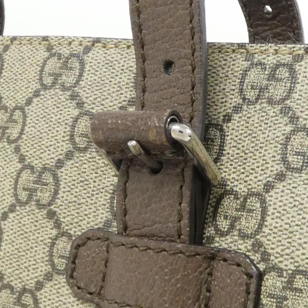 Gucci Gucci Gucci GG Supreme Canvas Tote Bag Textile Shoulder Bag 643814 92TDN DUTY FREE for USA Size ONE SIZE - 4 Thumbnail