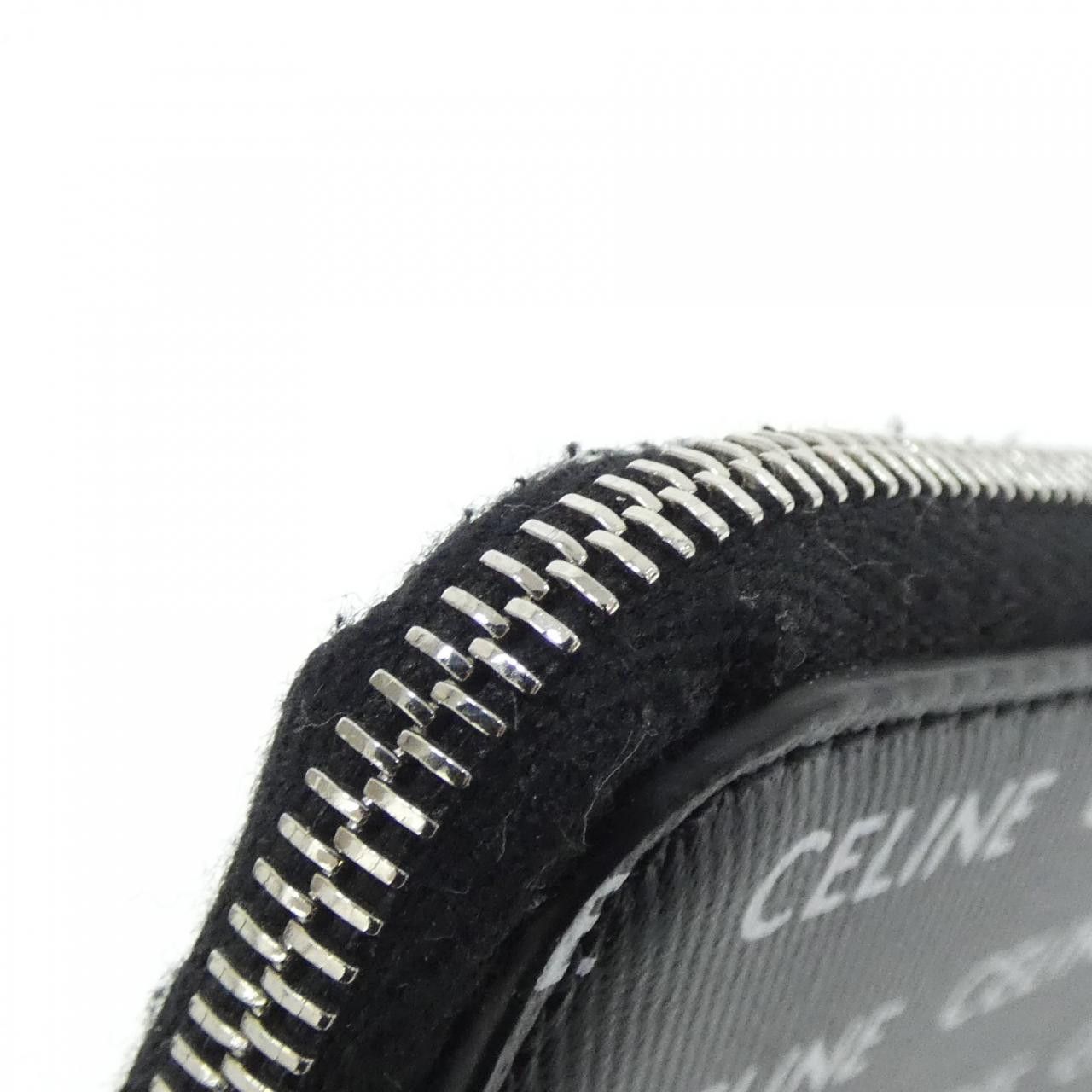 Celine Celine Celine Coated Canvas Coin Key Case Textile Coin Case 10B772DTN DUTY FREE for USA Size ONE SIZE - 4 Thumbnail