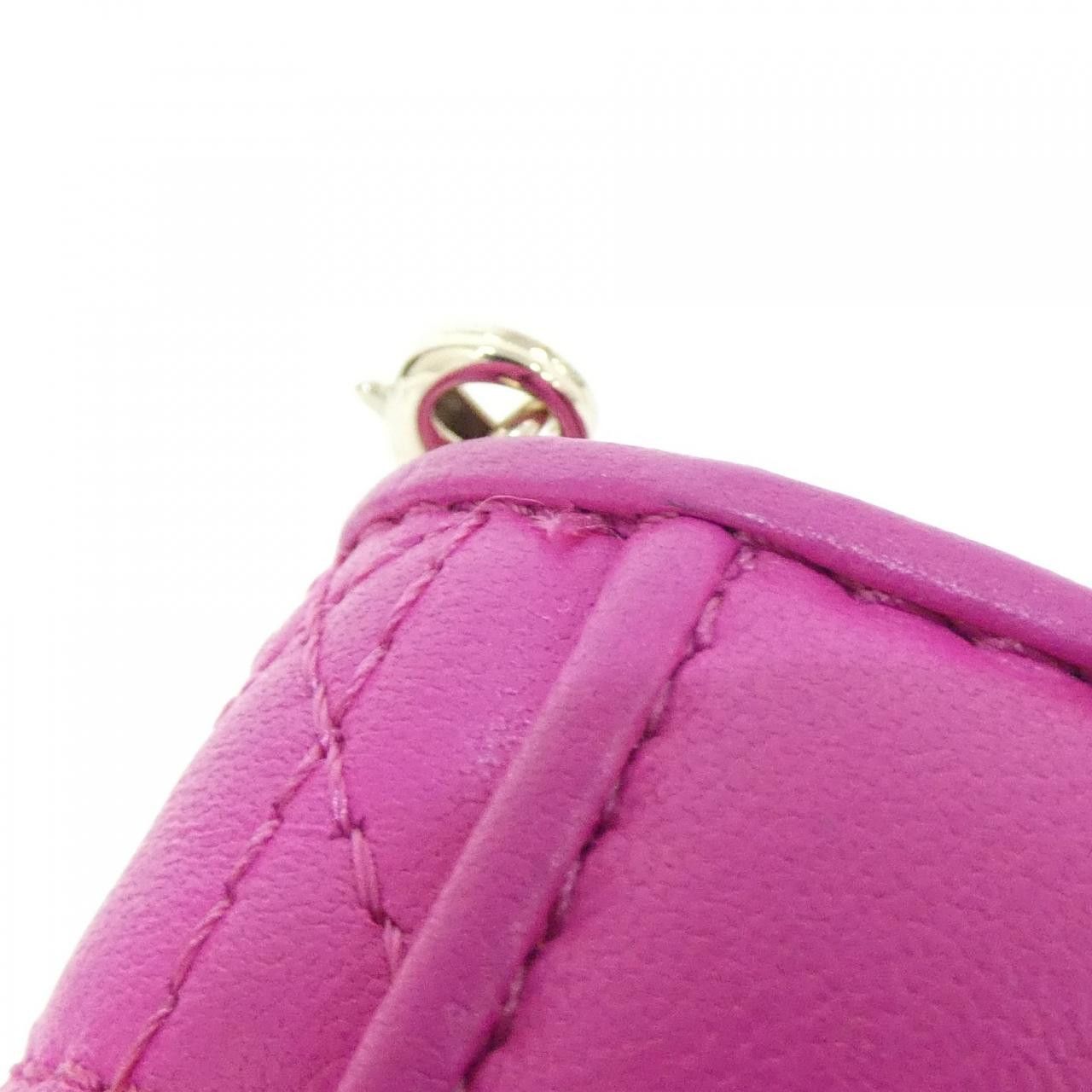 Dior Dior Christian Dior Lady Dior Lambskin Wallet Leather Short Wallet S0181ONMJ DUTY FREE for USA Size ONE SIZE - 4 Thumbnail