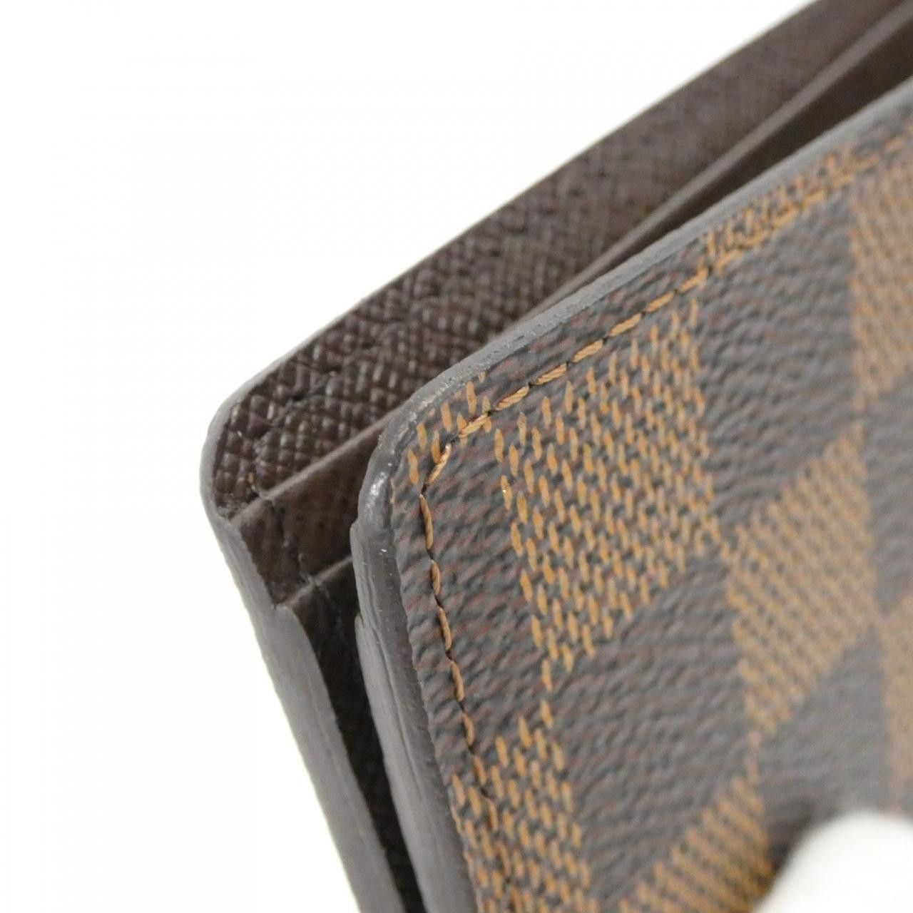 Louis Vuitton Louis Vuitton Louis Vuitton Damier Multiple Wallet Textile Short Wallet N60895 DUTY FREE for USA Size ONE SIZE - 2 Thumbnail