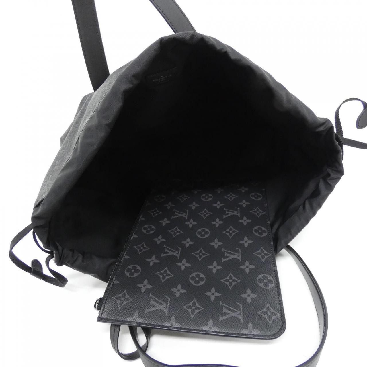Louis Vuitton Louis Vuitton Louis Vuitton Monogram Eclipse Tote Bag Textile Tote Bag M44228 DUTY FREE for USA Size ONE SIZE - 4 Thumbnail