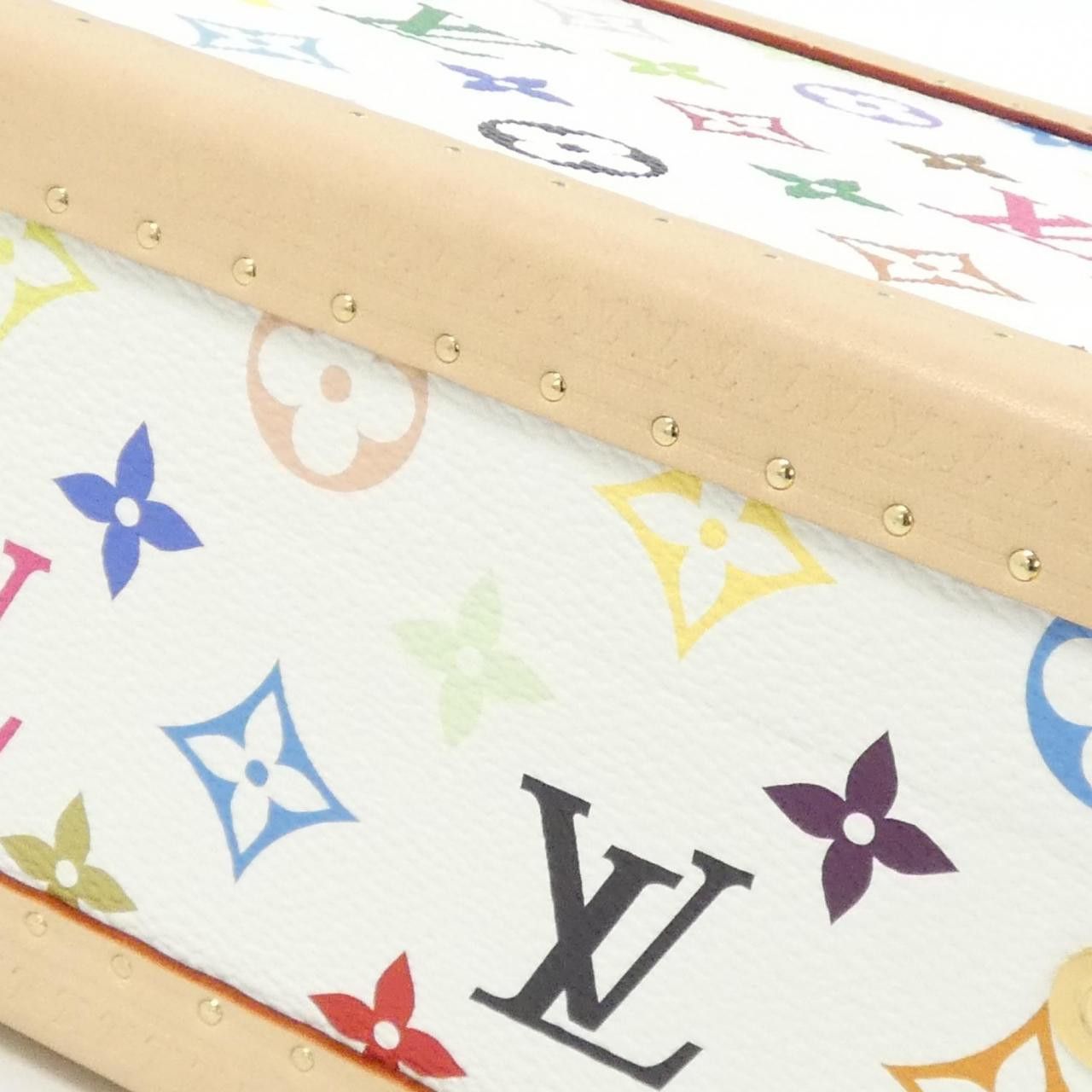 Louis Vuitton Louis Vuitton Louis Vuitton Petite Valise Coated Canvas Bag Textile Handbag M13125 DUTY FREE for USA Size ONE SIZE - 3 Thumbnail