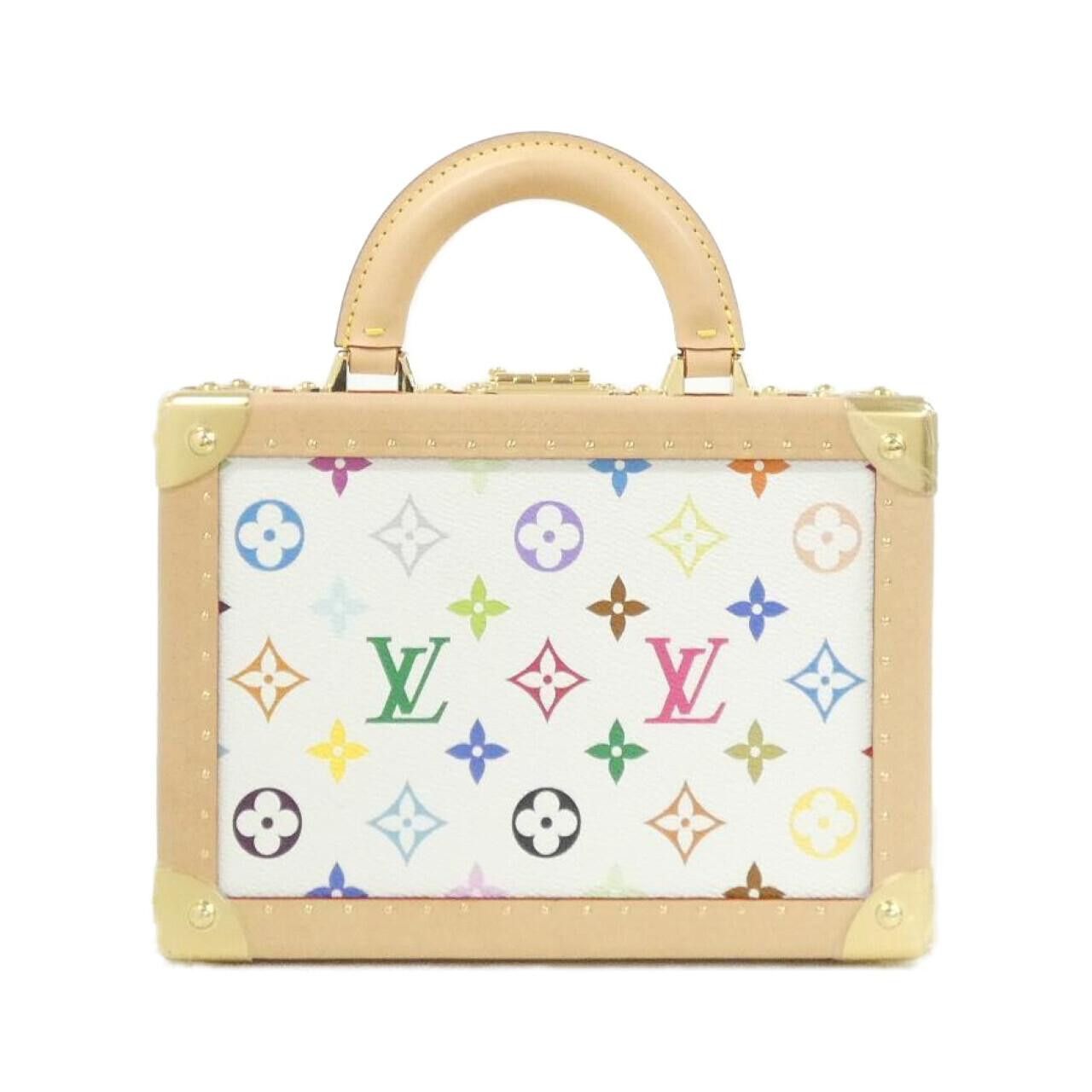 Louis Vuitton Louis Vuitton Louis Vuitton Petite Valise Coated Canvas Bag Textile Handbag M13125 DUTY FREE for USA Size ONE SIZE - 2 Thumbnail