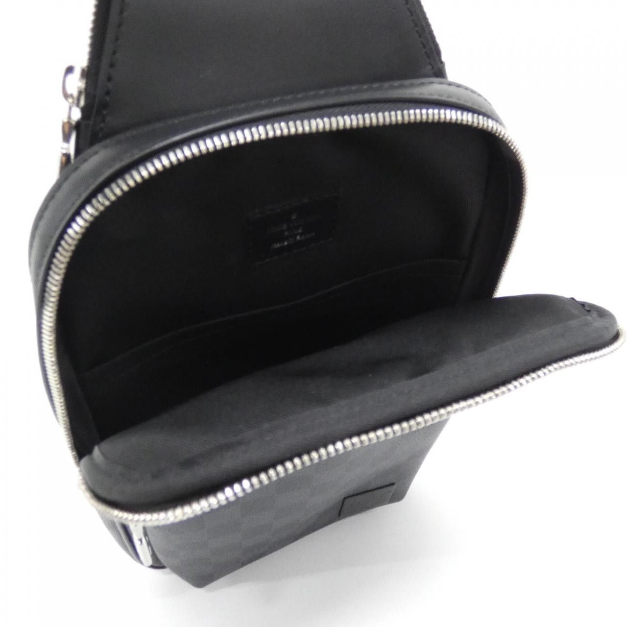 Louis Vuitton Louis Vuitton Louis Vuitton Avenue Slingbag Damier Graphite Shoulder Bag Textile Shoulder Bag N45302 DUTY FREE for USA Size ONE SIZE - 7 Thumbnail