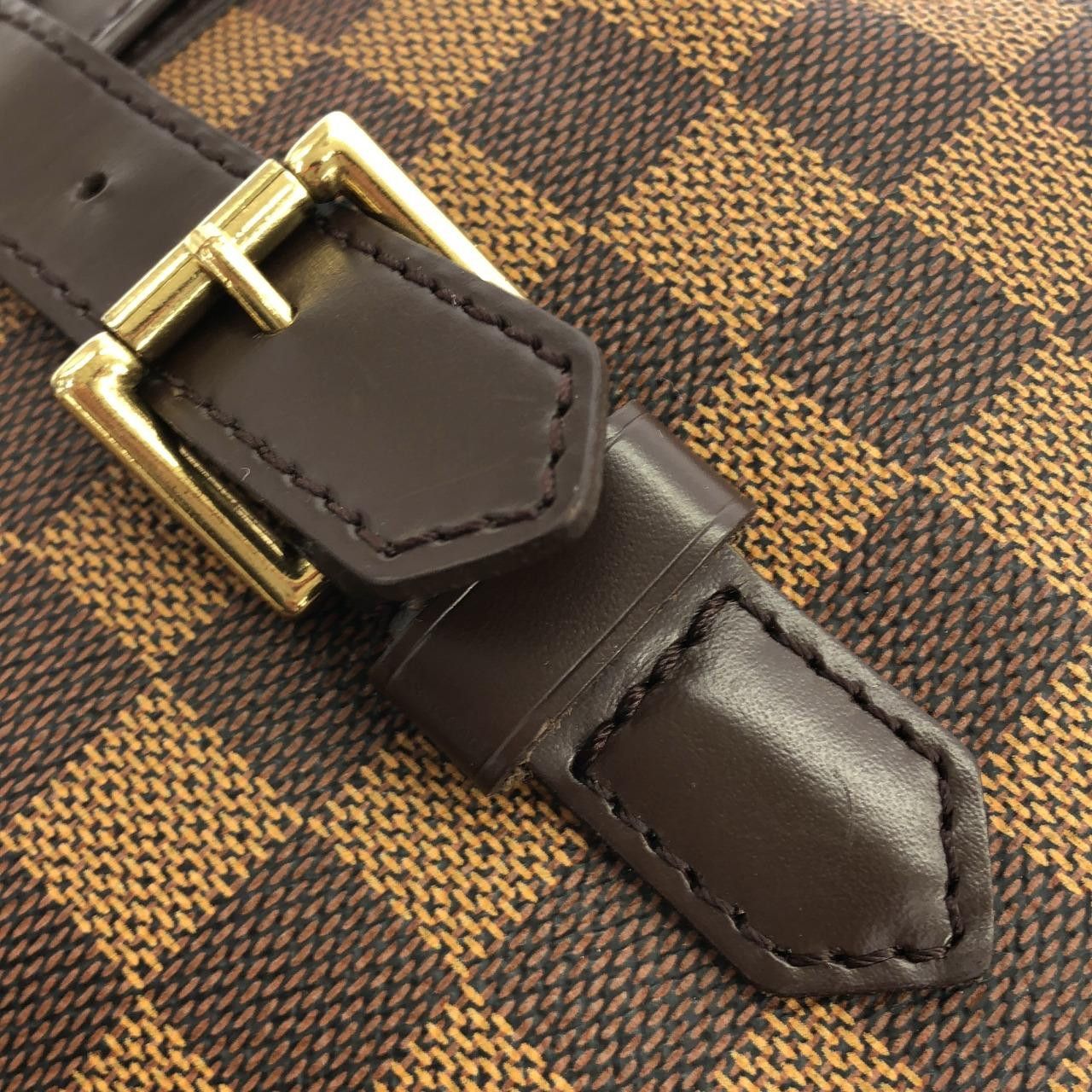 Louis Vuitton Louis Vuitton Louis Vuitton Damier Soho Coated Canvas Backpack Textile Backpack N51132 DUTY FREE for USA Size ONE SIZE - 4 Thumbnail