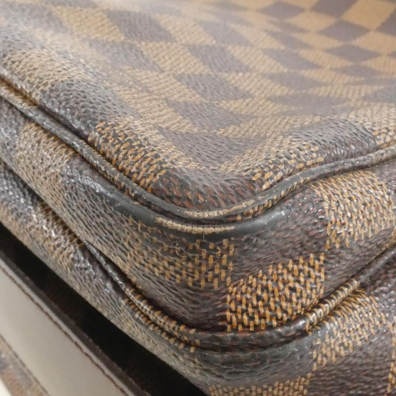 Louis Vuitton Louis Vuitton Louis Vuitton Naviglio Damier Shoulder Bag Textile Shoulder Bag N45255 DUTY FREE for USA Size ONE SIZE - 2 Thumbnail