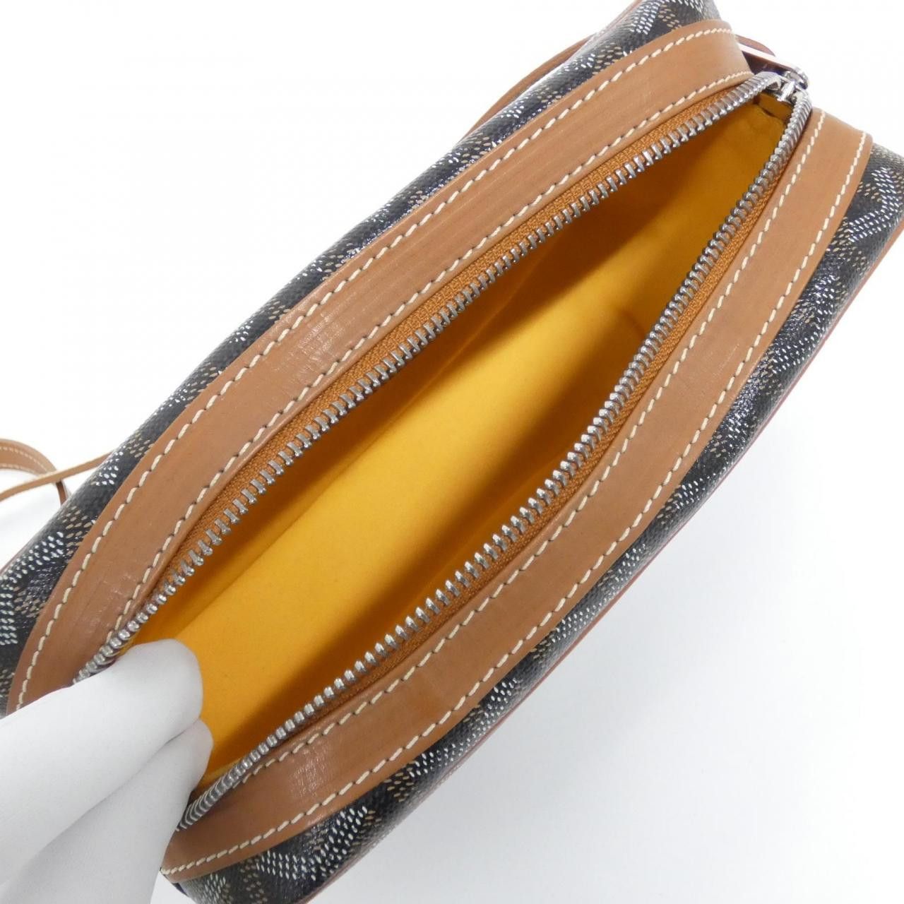 Goyard Goyard Goyard CAPVERT Coated Canvas Shoulder Bag Plastic / Synthetic Shoulder Bag AMA CAPVERT DUTY FREE for USA Size ONE SIZE - 9 Thumbnail