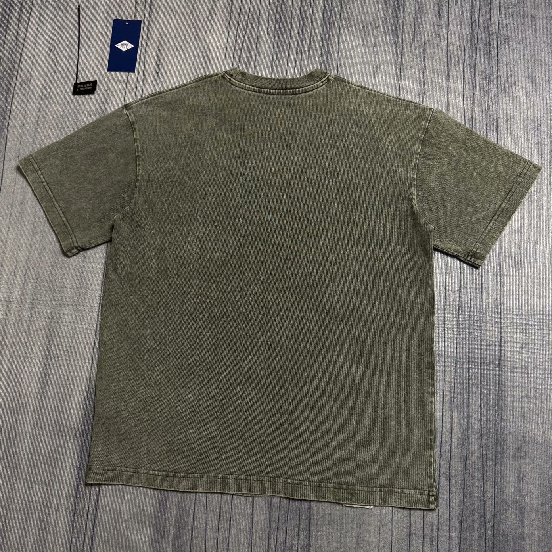 Madness Embroidered Green T-Shirt S Men Size US S / EU 44-46 / 1 - 2 Thumbnail