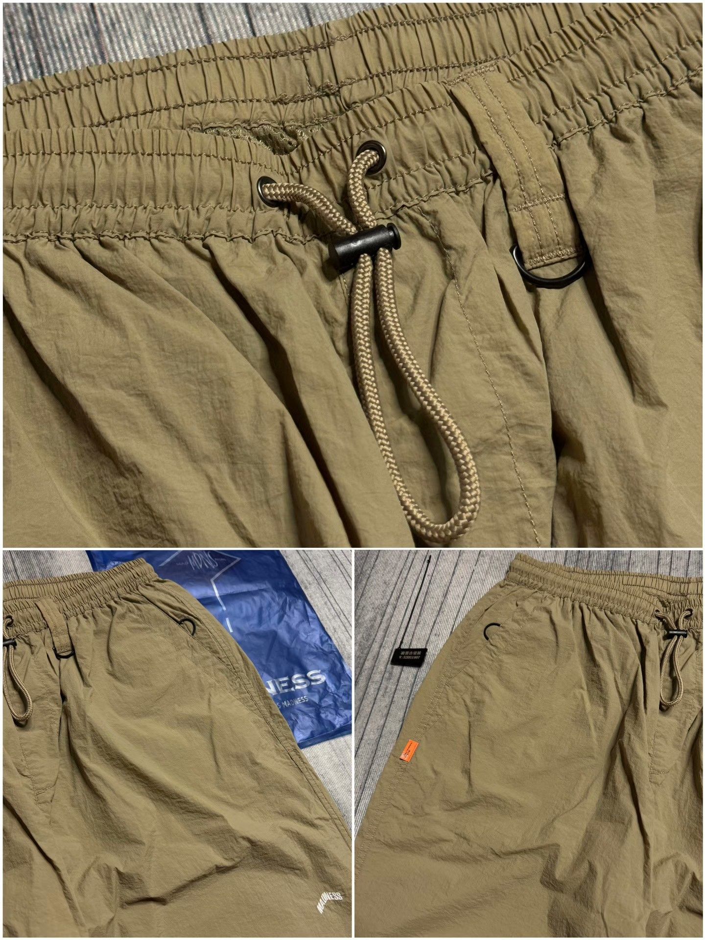 Madness Retro White Sweatpants XL Men Size US 36 / EU 52 - 3 Thumbnail