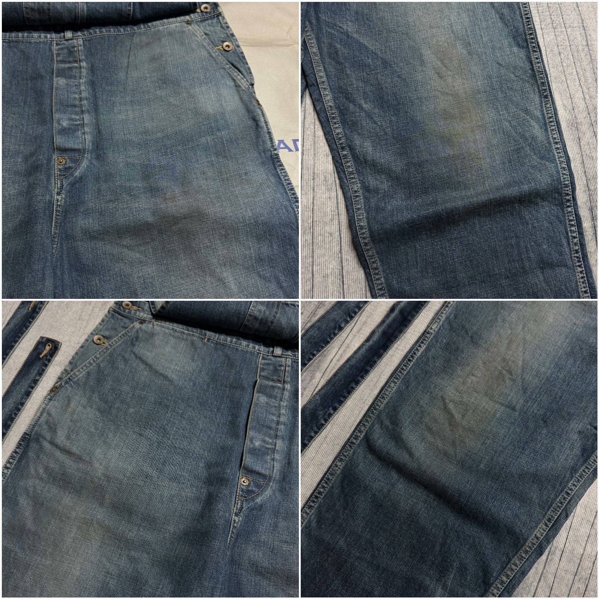 Madness Denim White Denim Jeans L Men Size US 34 / EU 50 - 3 Thumbnail