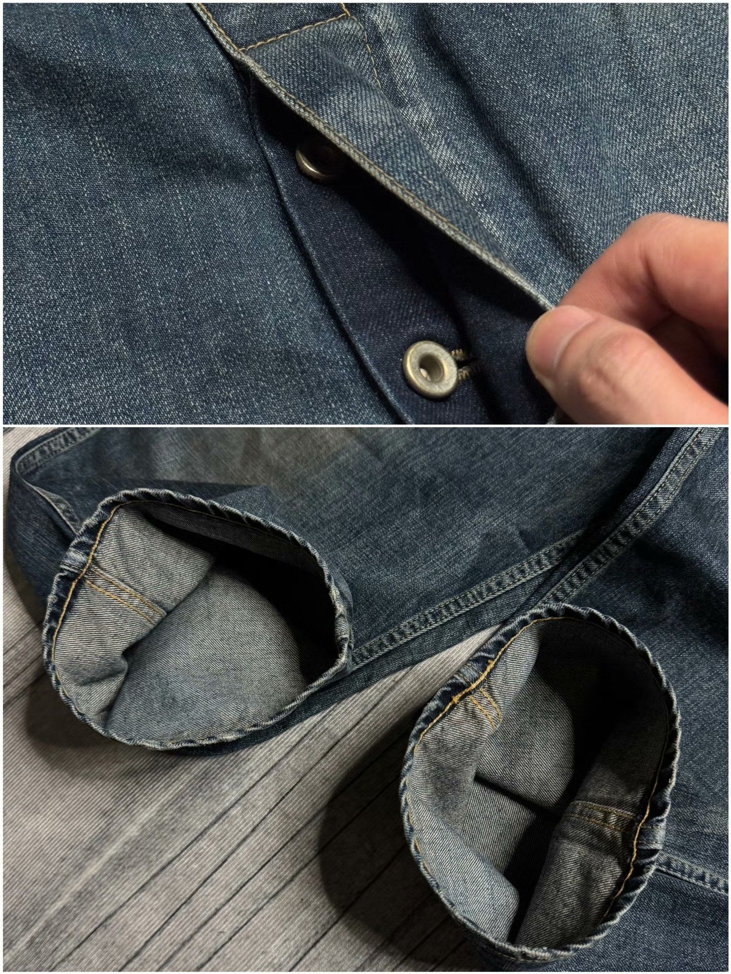 Madness Denim White Denim Jeans L Men Size US 34 / EU 50 - 5 Thumbnail