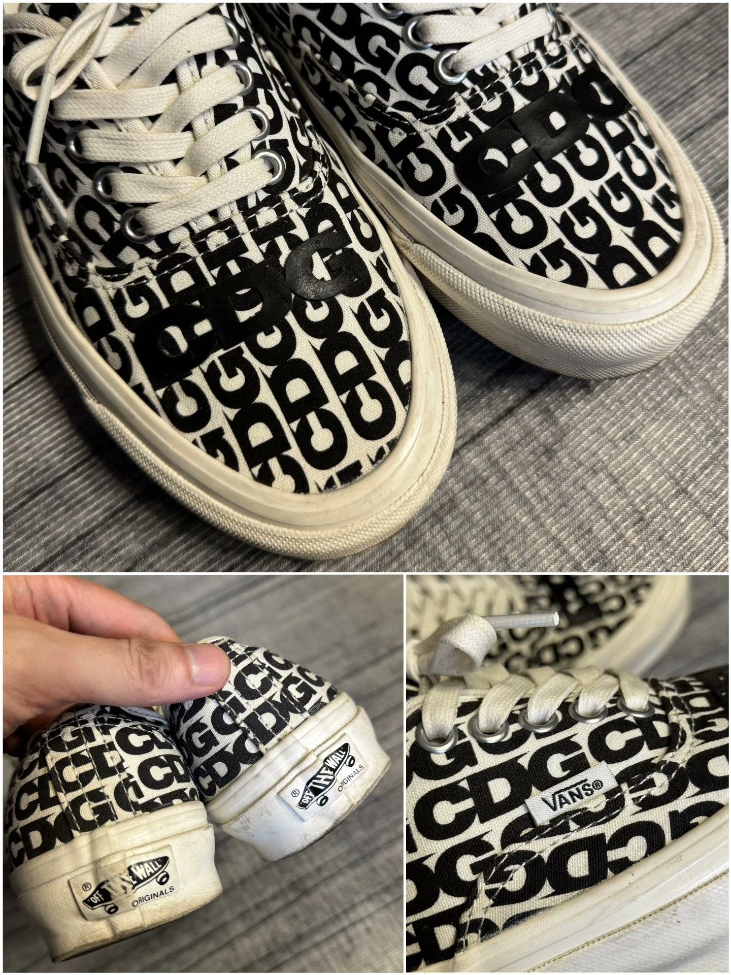 Vans Comme des Garçons Retro Top low 42Men Size US 9 / EU 42 - 4 Thumbnail