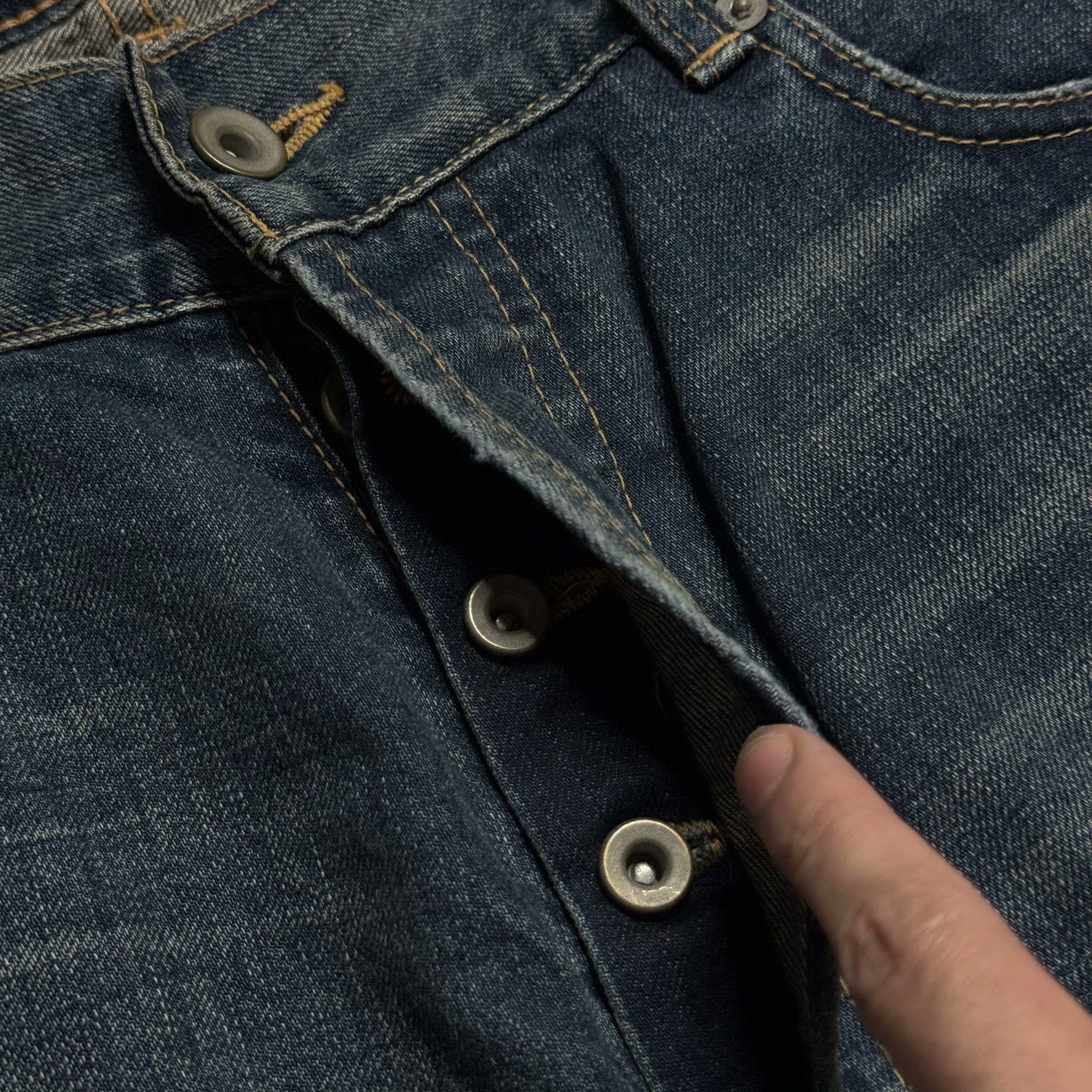 Madness Denim White Denim Jeans L Men Size US 34 / EU 50 - 4 Thumbnail