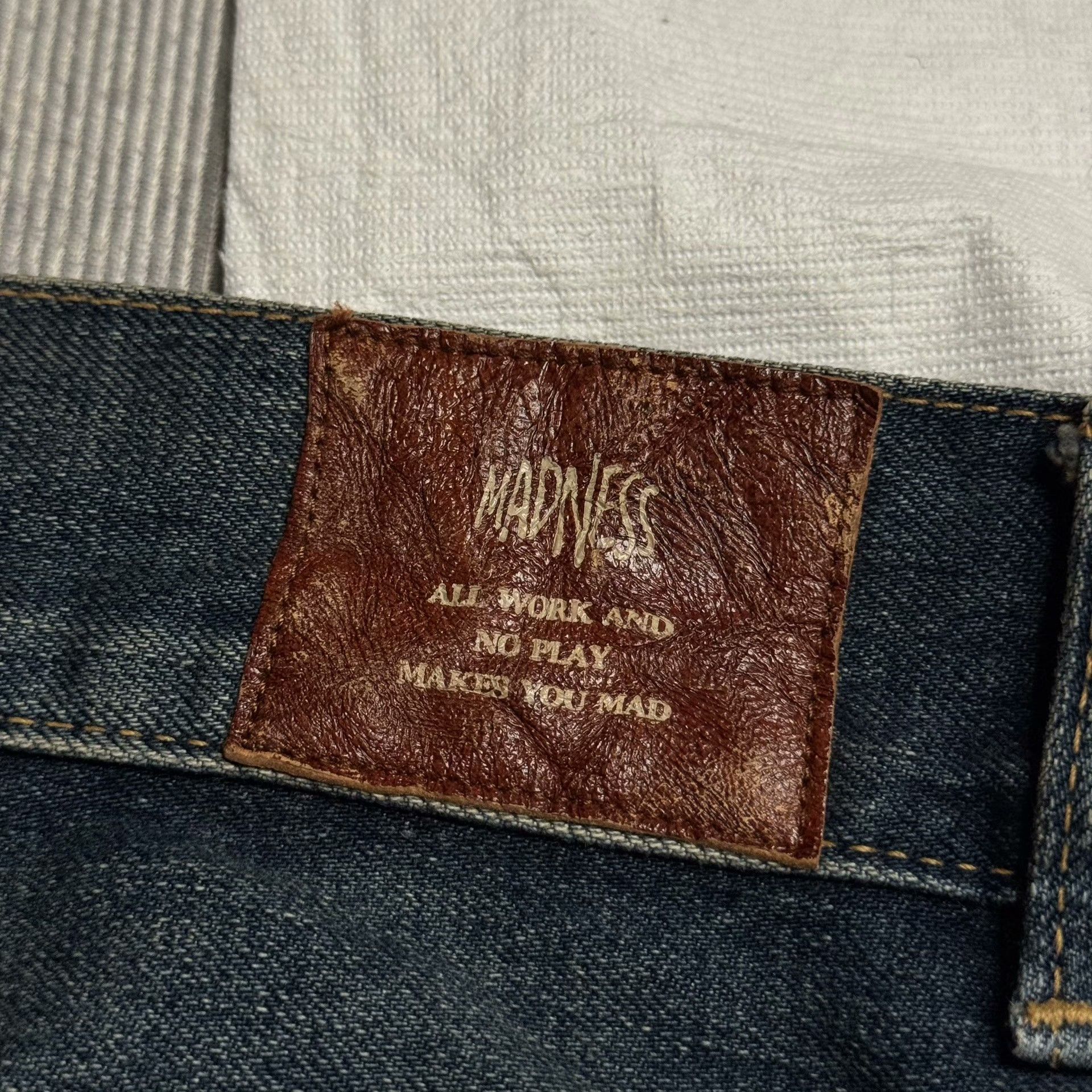 Madness Denim White Denim Jeans L Men Size US 34 / EU 50 - 6 Thumbnail