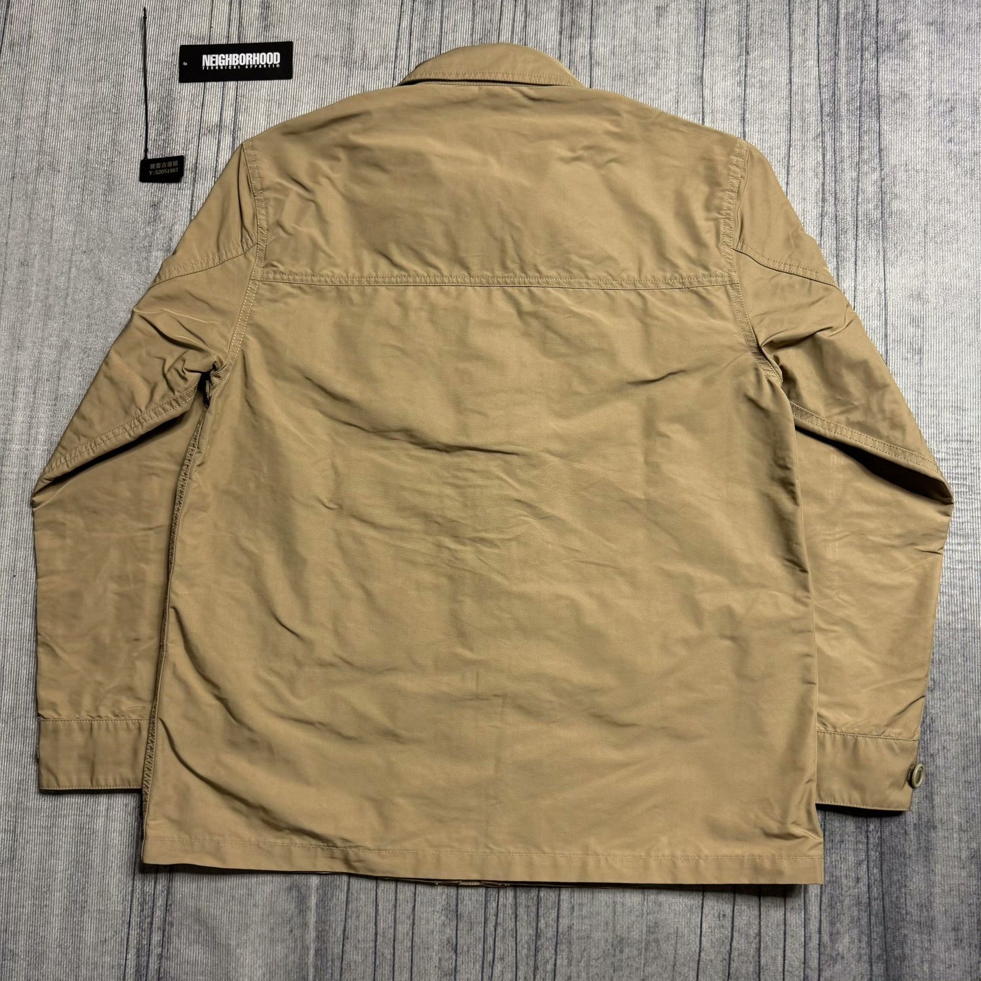 Neighborhood Techwear Beige Light Jacket M Men Size US M / EU 48-50 / 2 - 2 Thumbnail