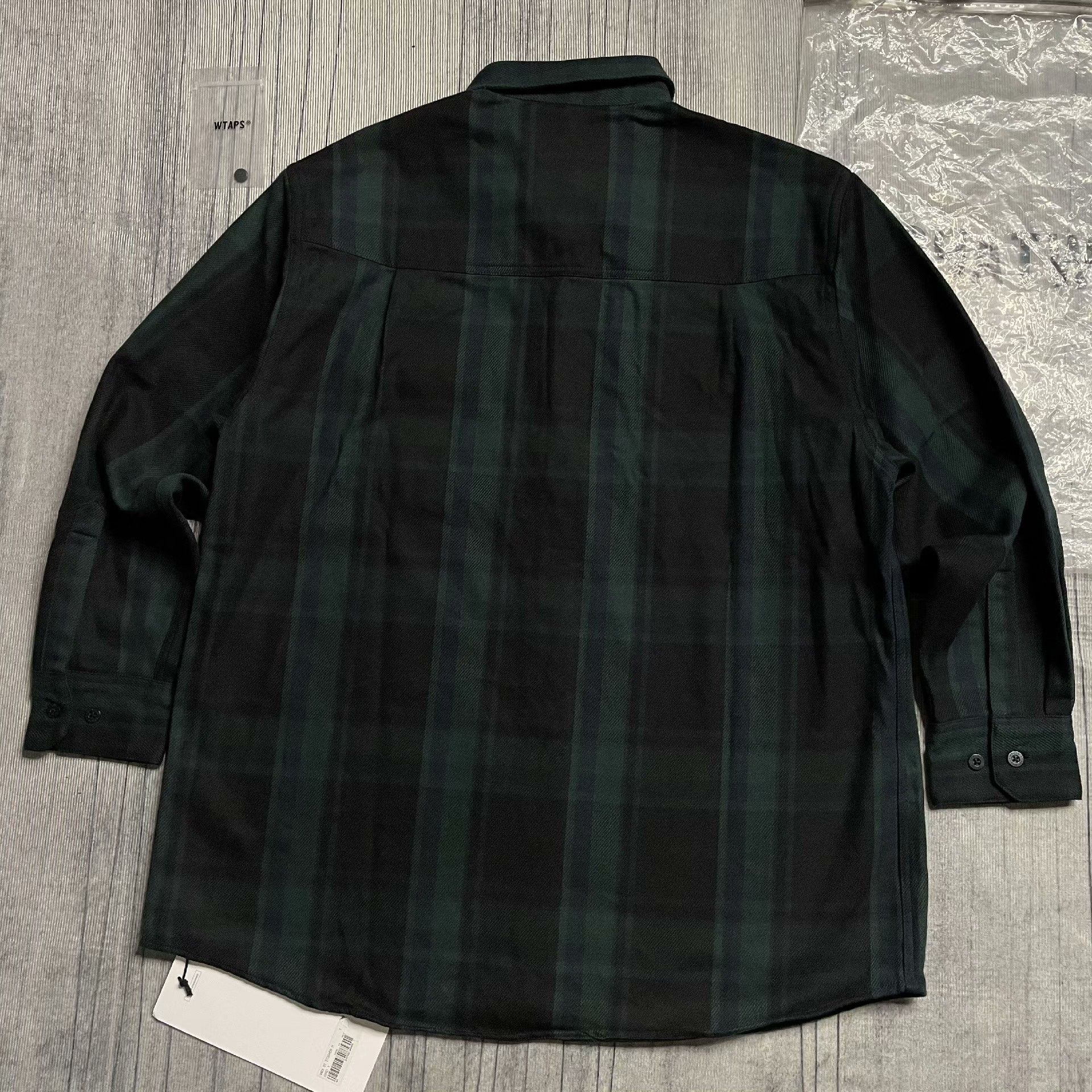 Wtaps Wtaps Green Long Sleeve Shirt S Men Size US S / EU 44-46 / 1 - 2 Thumbnail