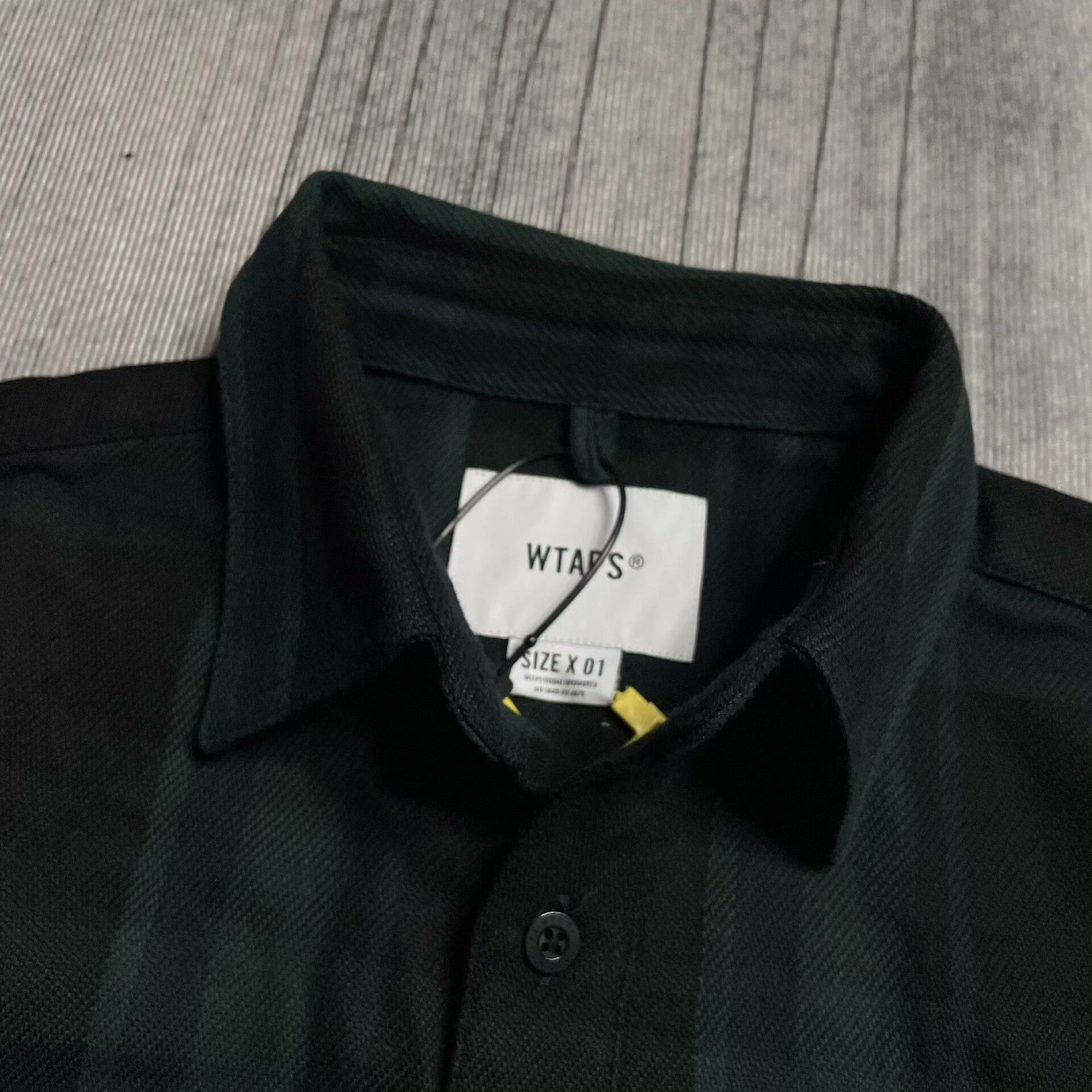 Wtaps Wtaps Green Long Sleeve Shirt S Men Size US S / EU 44-46 / 1 - 4 Thumbnail
