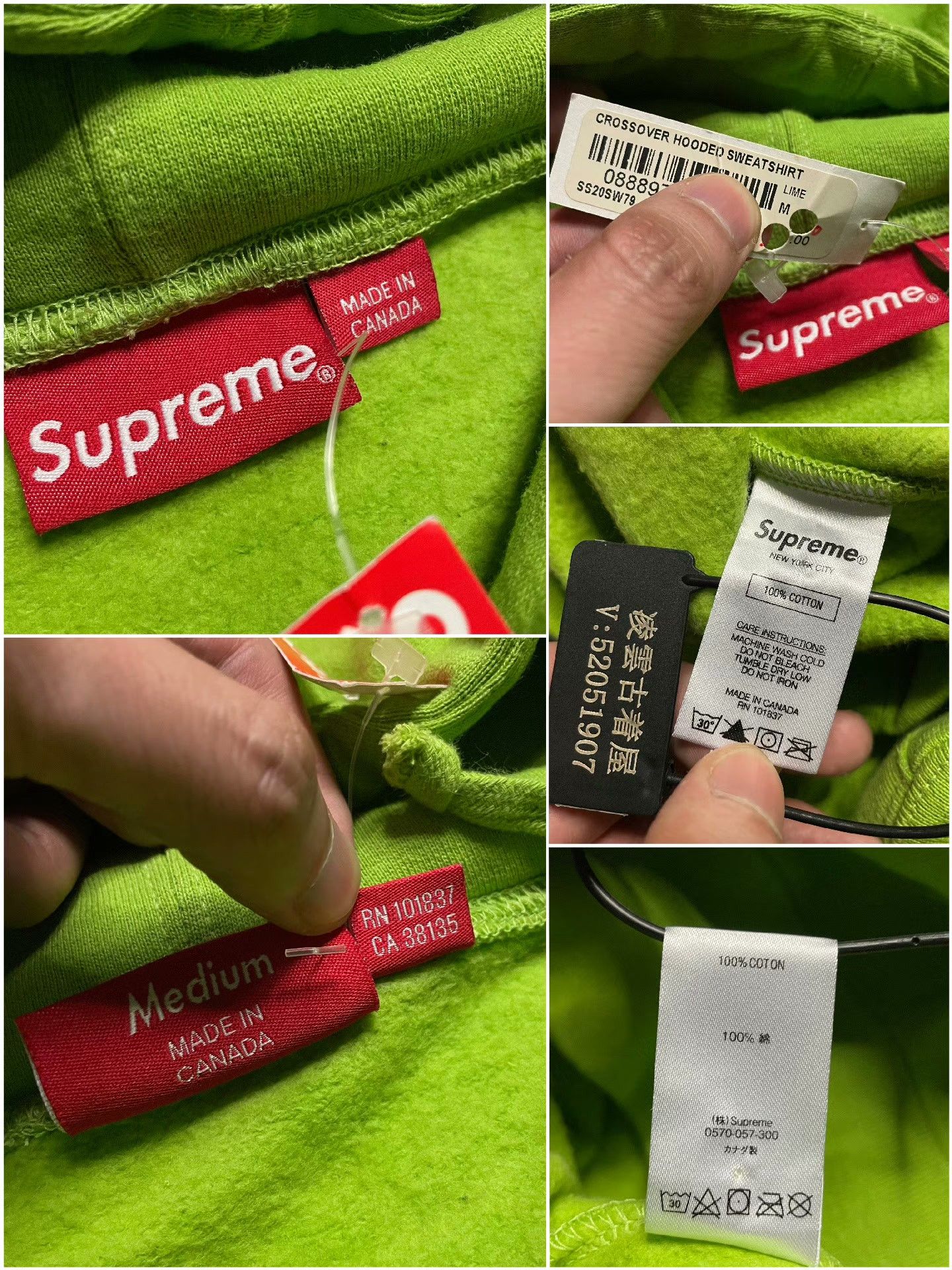 Supreme Supreme White Hoodie M Men Size US M / EU 48-50 / 2 - 8 Thumbnail
