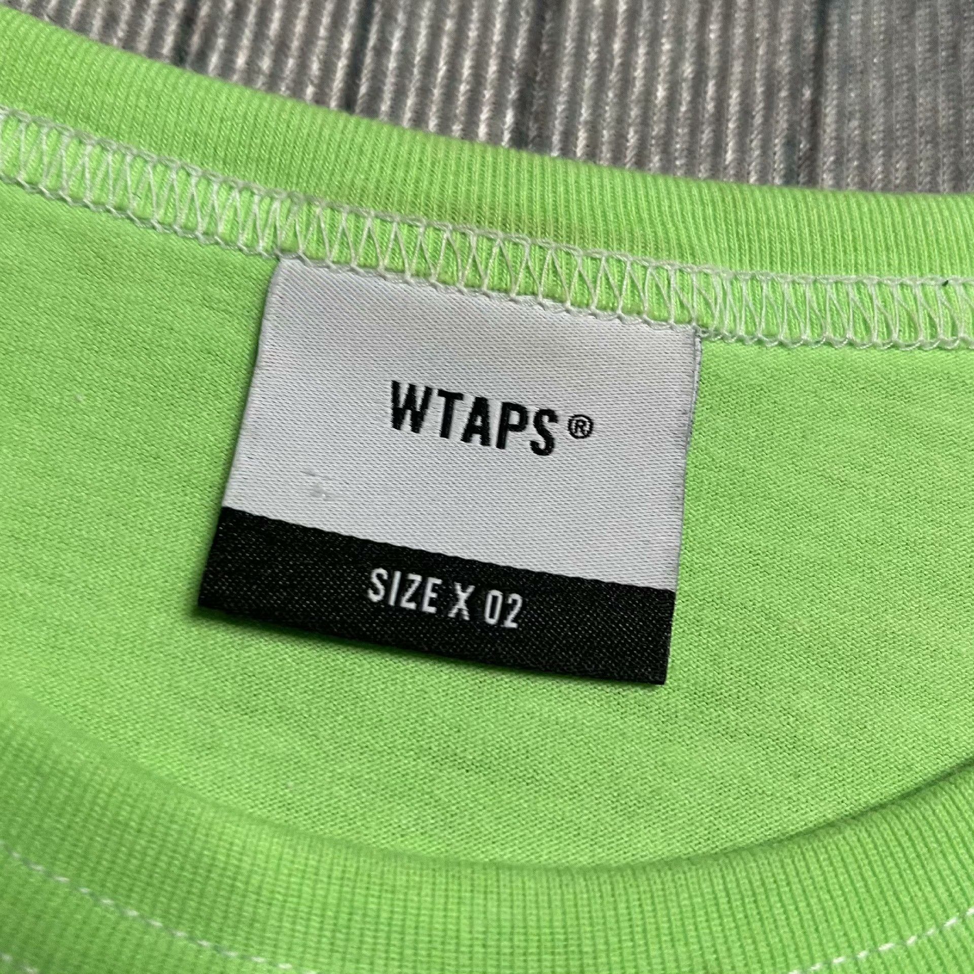 Wtaps Wtaps Green T-Shirt S Men Size US S / EU 44-46 / 1 - 7 Thumbnail