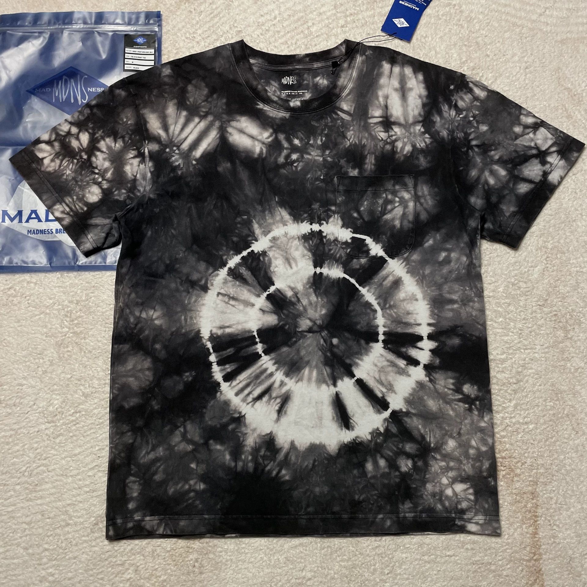 Madness Tie-Dye Multi T-Shirt M Men Size US M / EU 48-50 / 2 - 2 Thumbnail