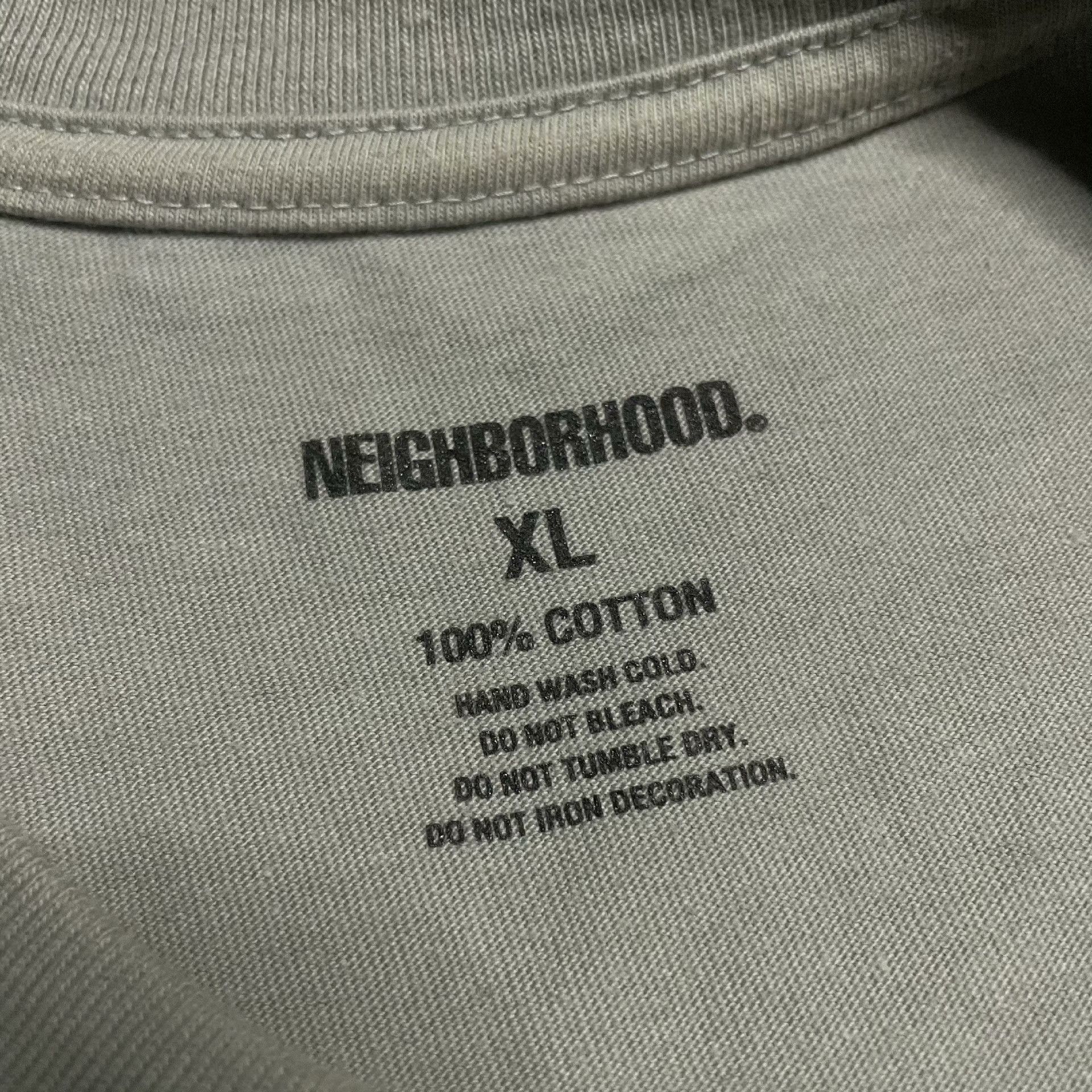 Neighborhood Gray T-Shirt XL Men Size US XL / EU 56 / 4 - 6 Thumbnail