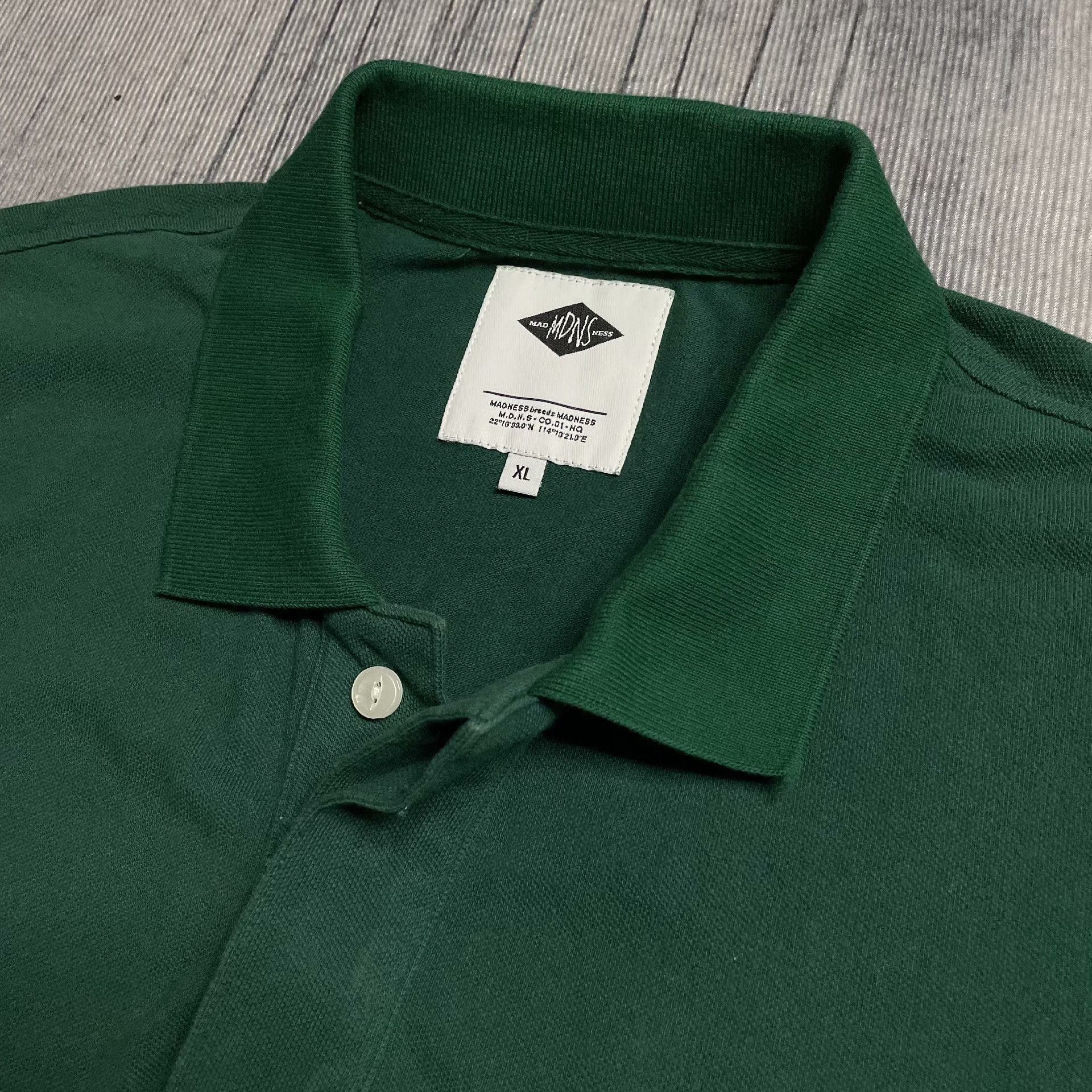 Madness Washed Oversized Multi Polo XL Men Size US XL / EU 56 / 4 - 3 Thumbnail