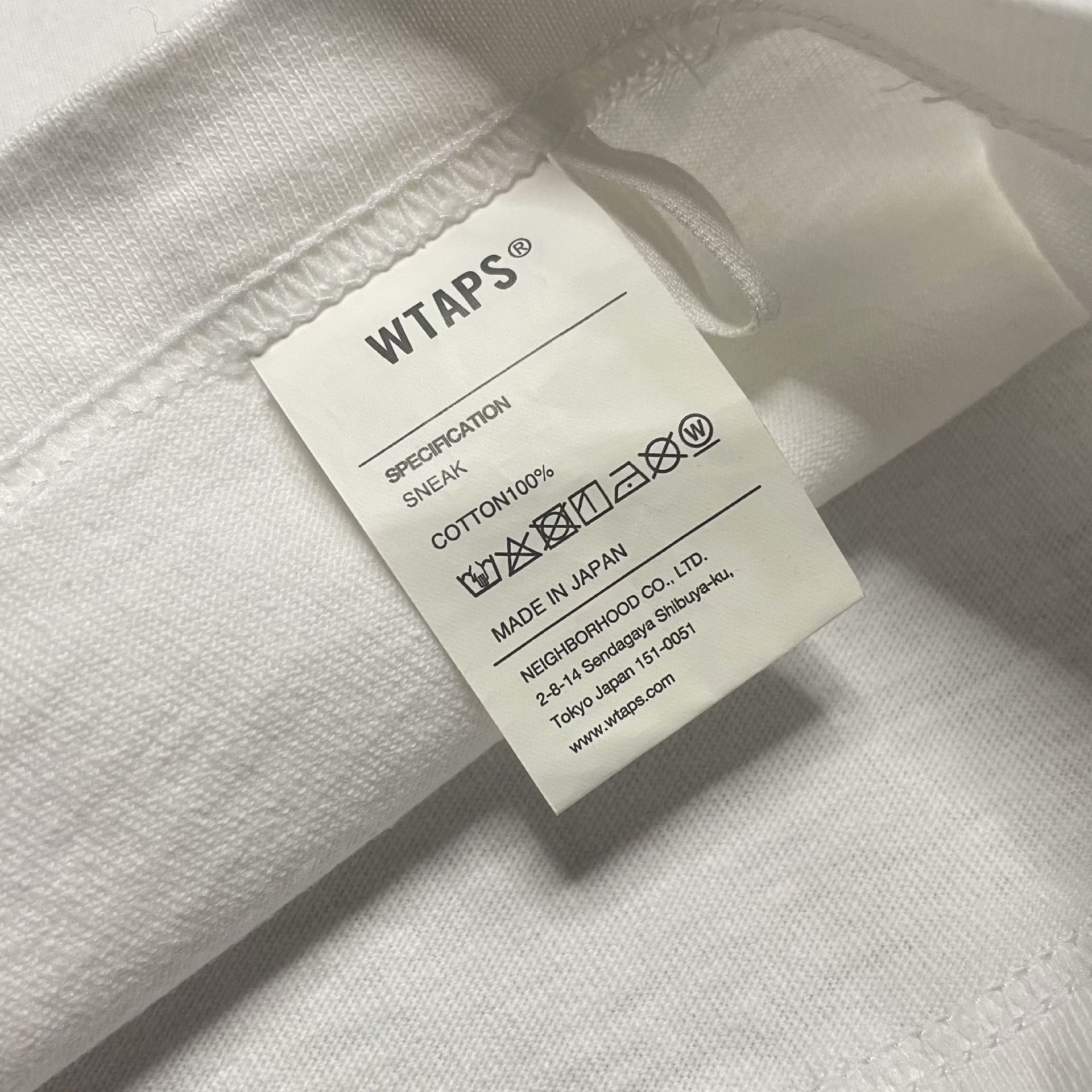 Wtaps Wtaps White T-Shirt L Men Size US L / EU 52-54 / 3 - 7 Thumbnail