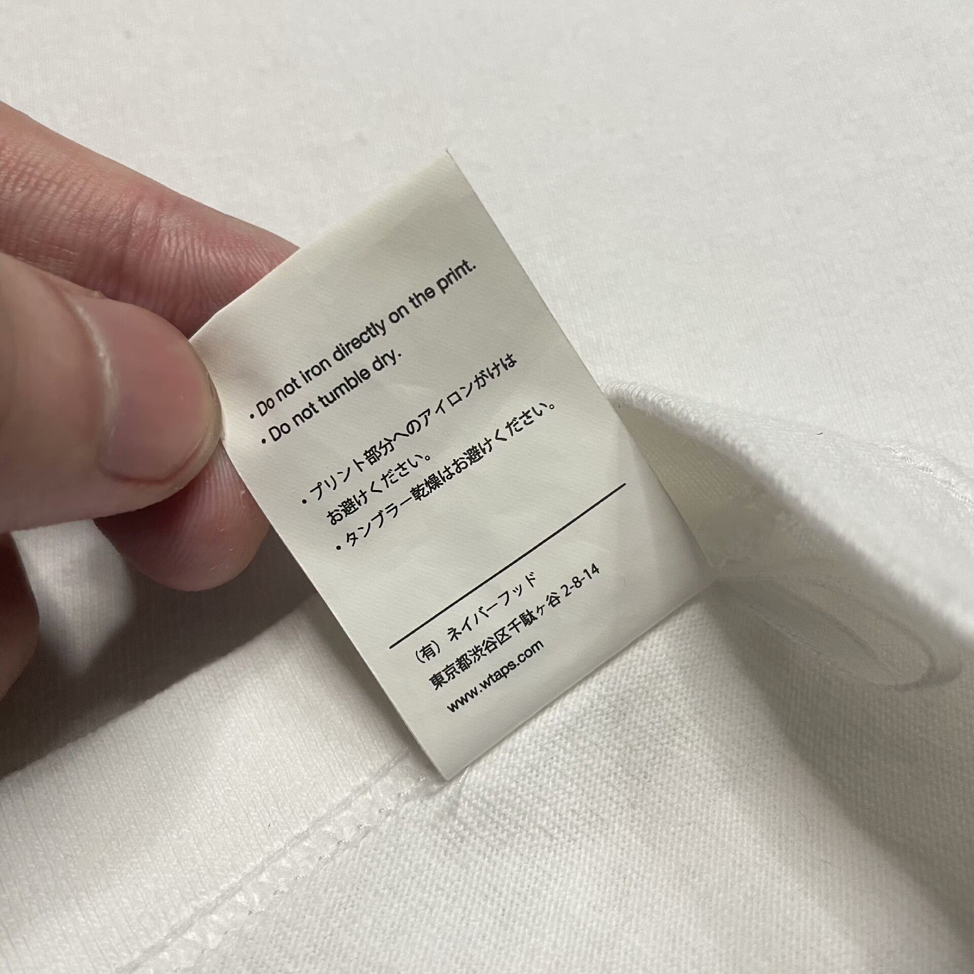 Wtaps Wtaps White T-Shirt L Men Size US L / EU 52-54 / 3 - 8 Thumbnail