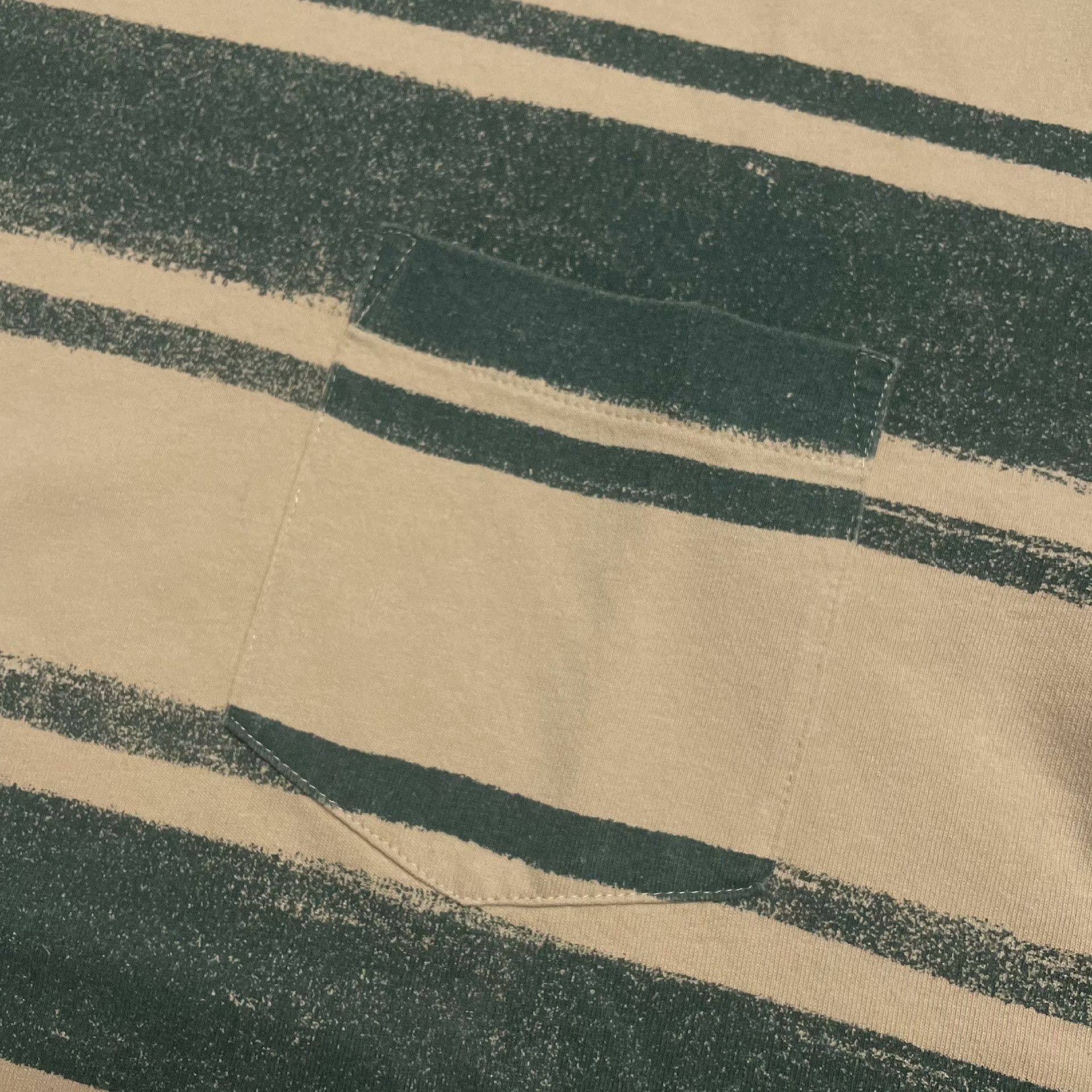 Madness Striped Beige T-Shirt M Men Size US M / EU 48-50 / 2 - 4 Thumbnail