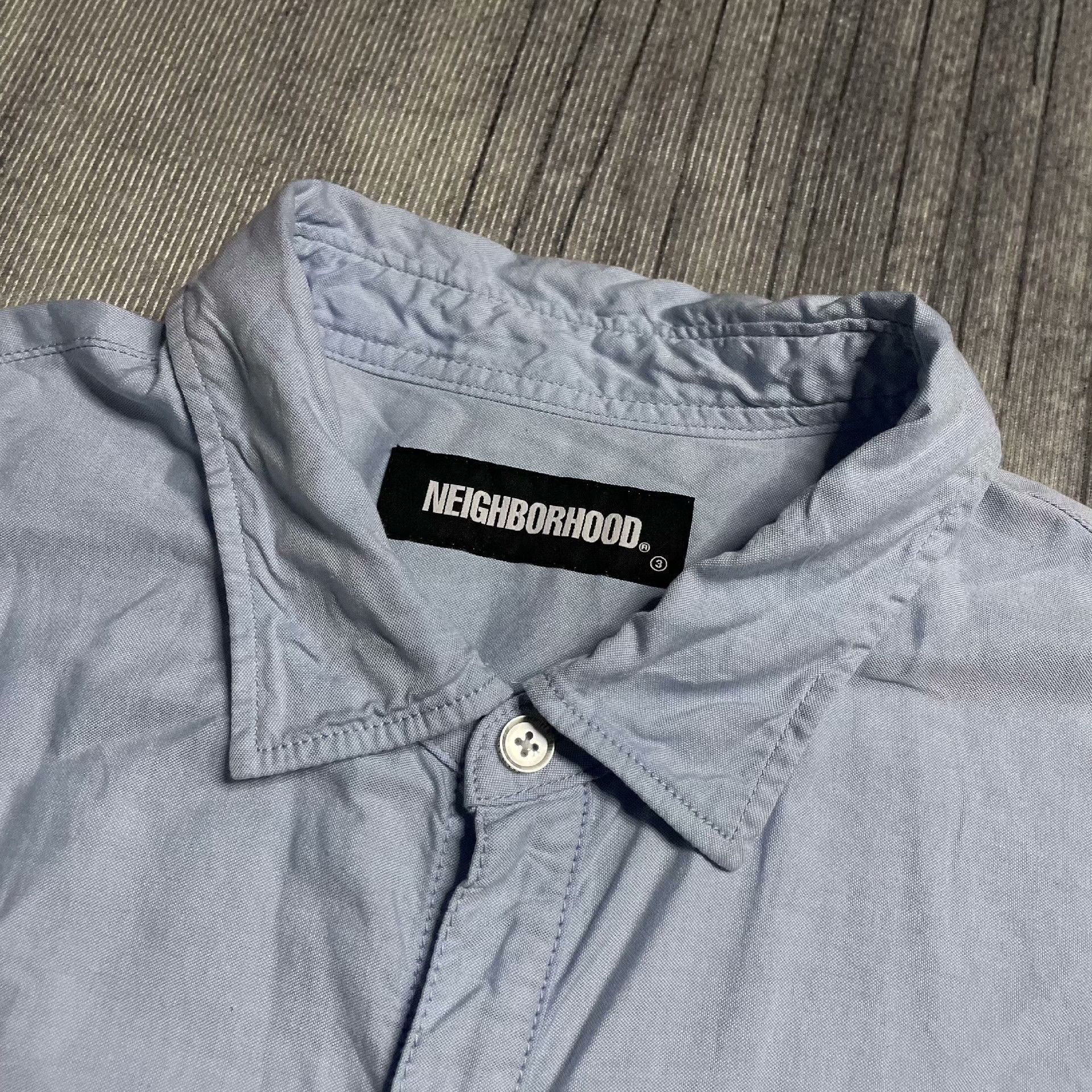 Neighborhood Retro Blue Shirt M Men Size US M / EU 48-50 / 2 - 3 Thumbnail