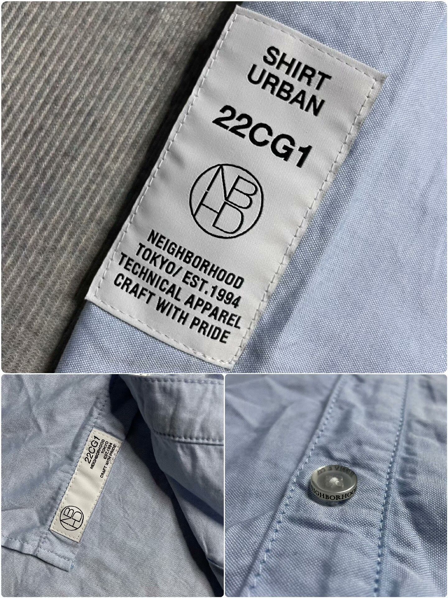 Neighborhood Retro Blue Shirt M Men Size US M / EU 48-50 / 2 - 6 Thumbnail