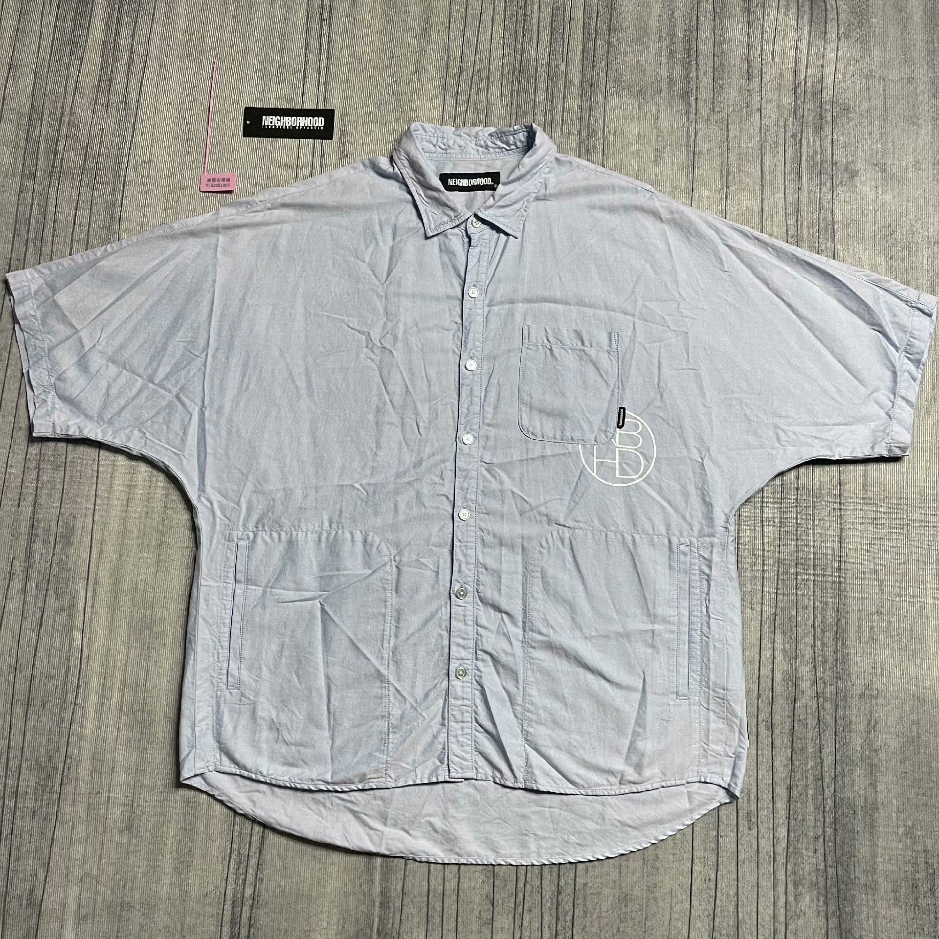 Neighborhood Retro Blue Shirt M Men Size US M / EU 48-50 / 2 - 2 Thumbnail
