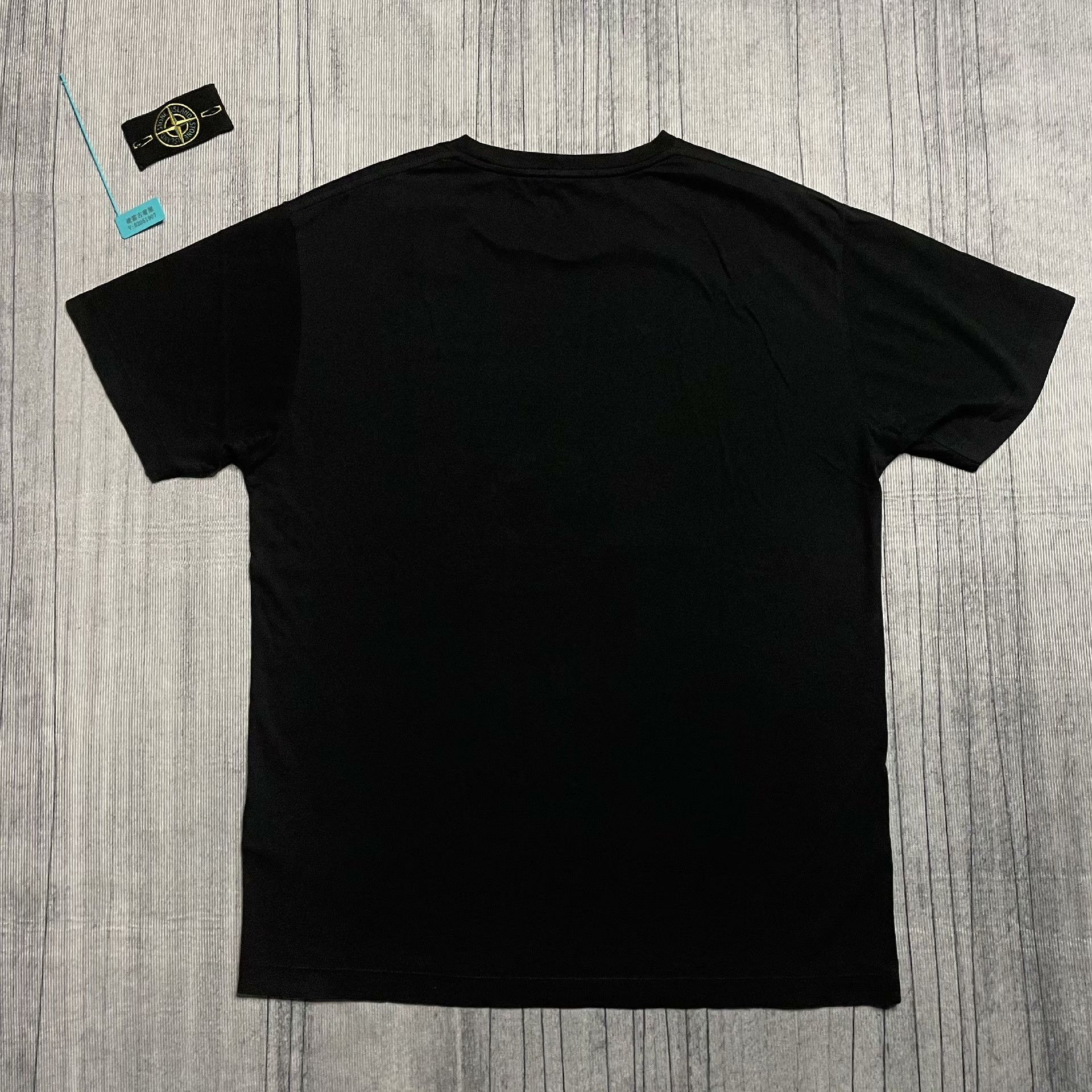 Stone Island Stone Island Printed Black T-Shirt XL Men Size US XL / EU 56 / 4 - 2 Thumbnail