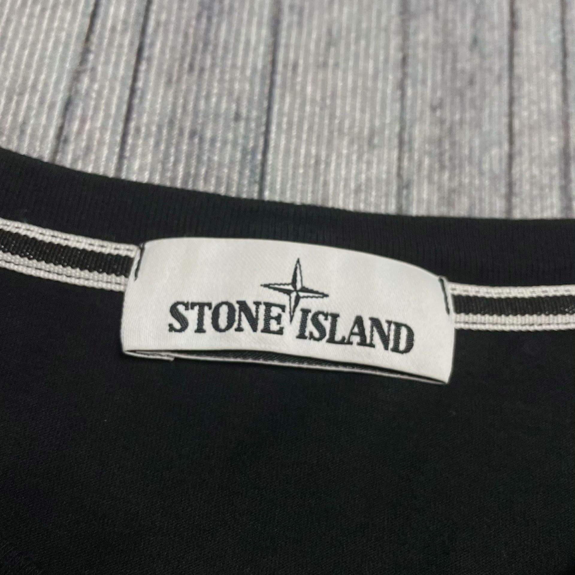 Stone Island Stone Island Printed Black T-Shirt XL Men Size US XL / EU 56 / 4 - 5 Thumbnail