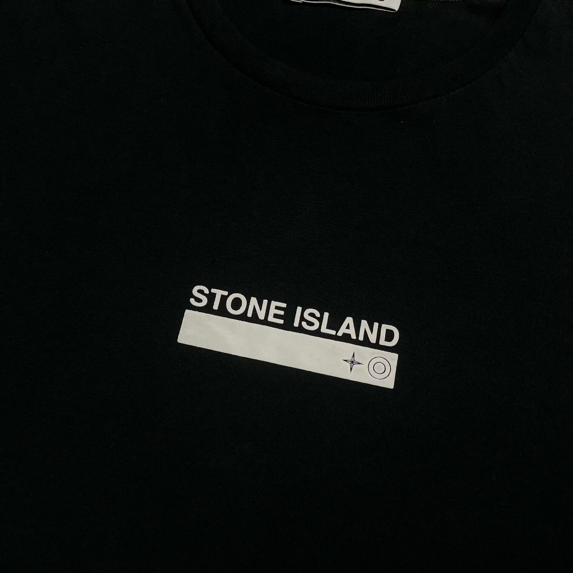 Stone Island Stone Island Printed Black T-Shirt XL Men Size US XL / EU 56 / 4 - 3 Thumbnail
