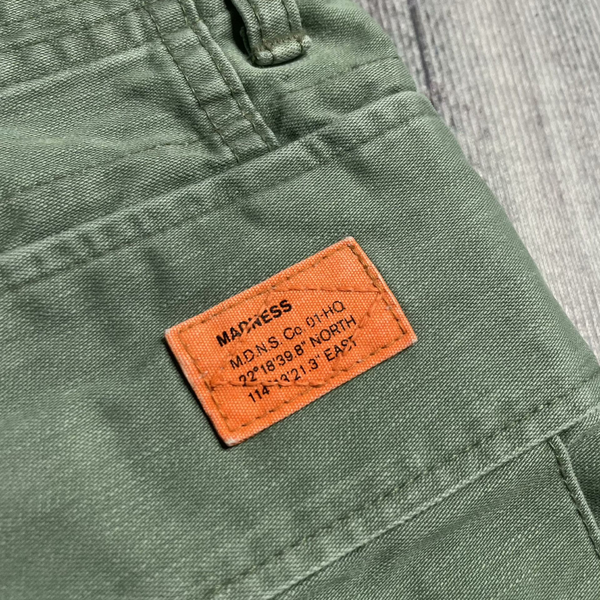 Madness Patchwork Green Casual Pants M Men Size US 32 / EU 48 - 6 Thumbnail