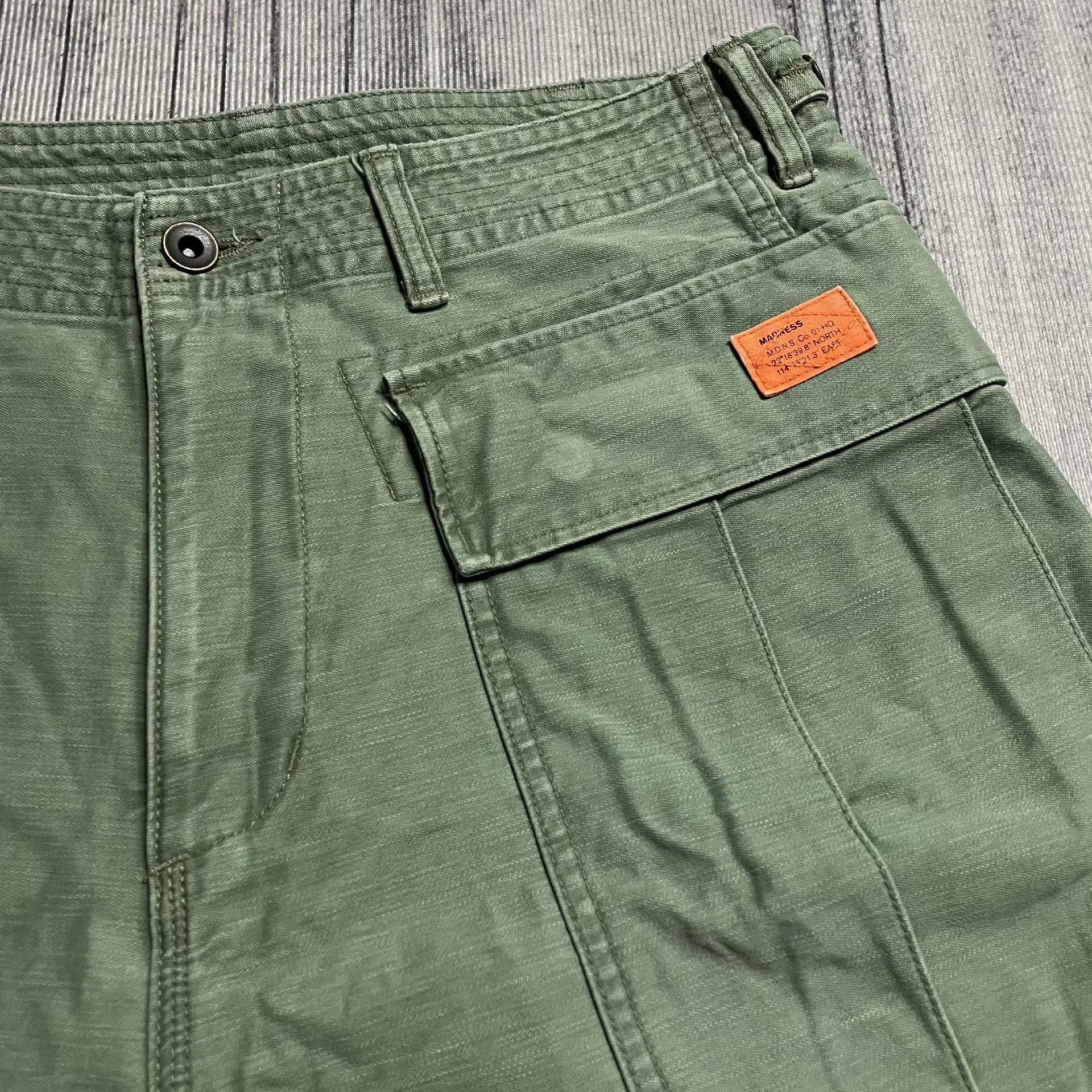 Madness Patchwork Green Casual Pants M Men Size US 32 / EU 48 - 3 Thumbnail