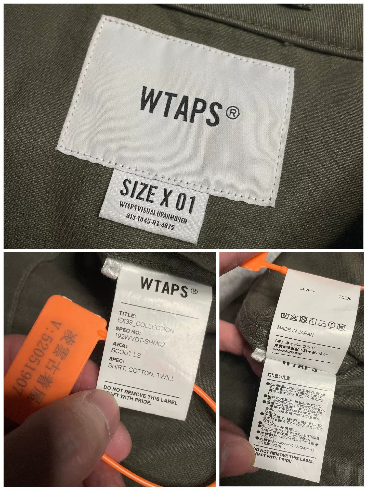 Wtaps Wtaps Multi Long Sleeve Shirt S Men Size US S / EU 44-46 / 1 - 8 Thumbnail