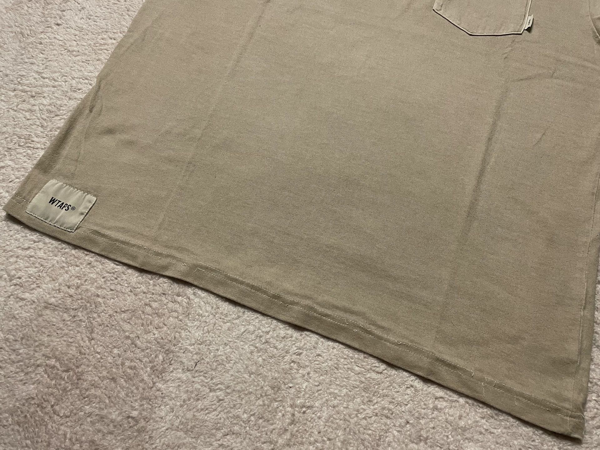 Wtaps Wtaps Beige T-Shirt M Men Size US M / EU 48-50 / 2 - 6 Thumbnail