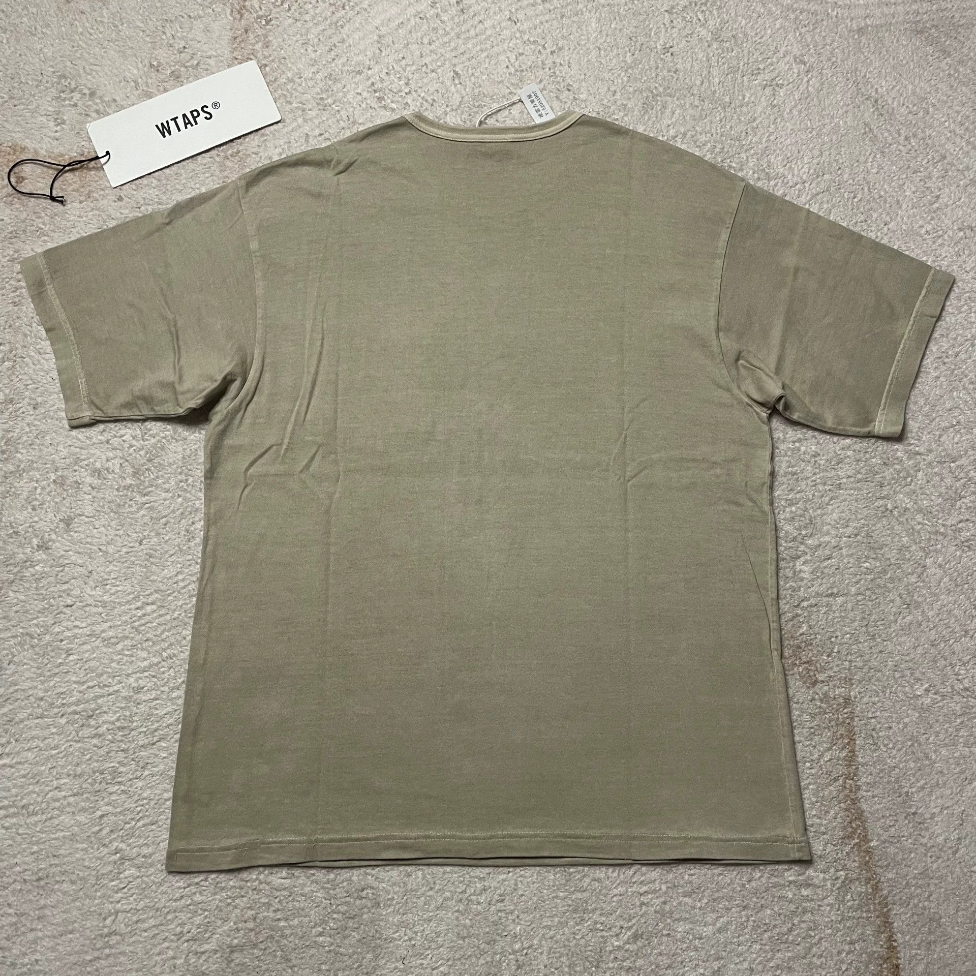 Wtaps Wtaps Beige T-Shirt M Men Size US M / EU 48-50 / 2 - 2 Thumbnail