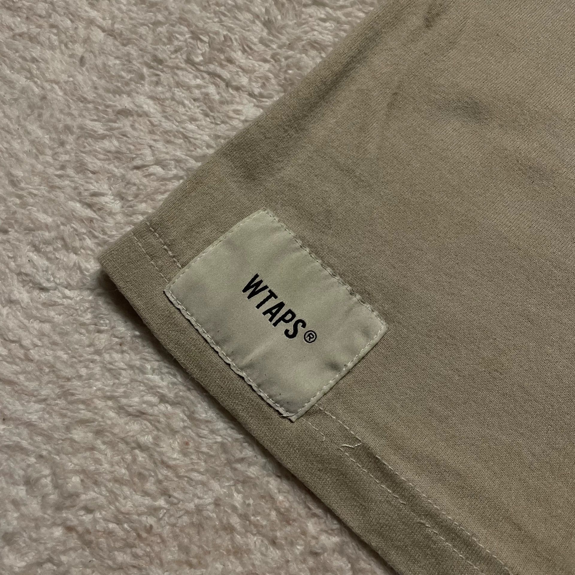 Wtaps Wtaps Beige T-Shirt M Men Size US M / EU 48-50 / 2 - 5 Thumbnail