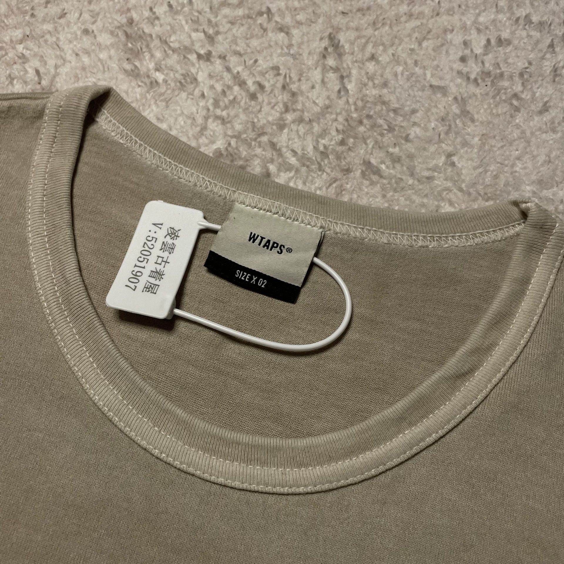 Wtaps Wtaps Beige T-Shirt M Men Size US M / EU 48-50 / 2 - 3 Thumbnail