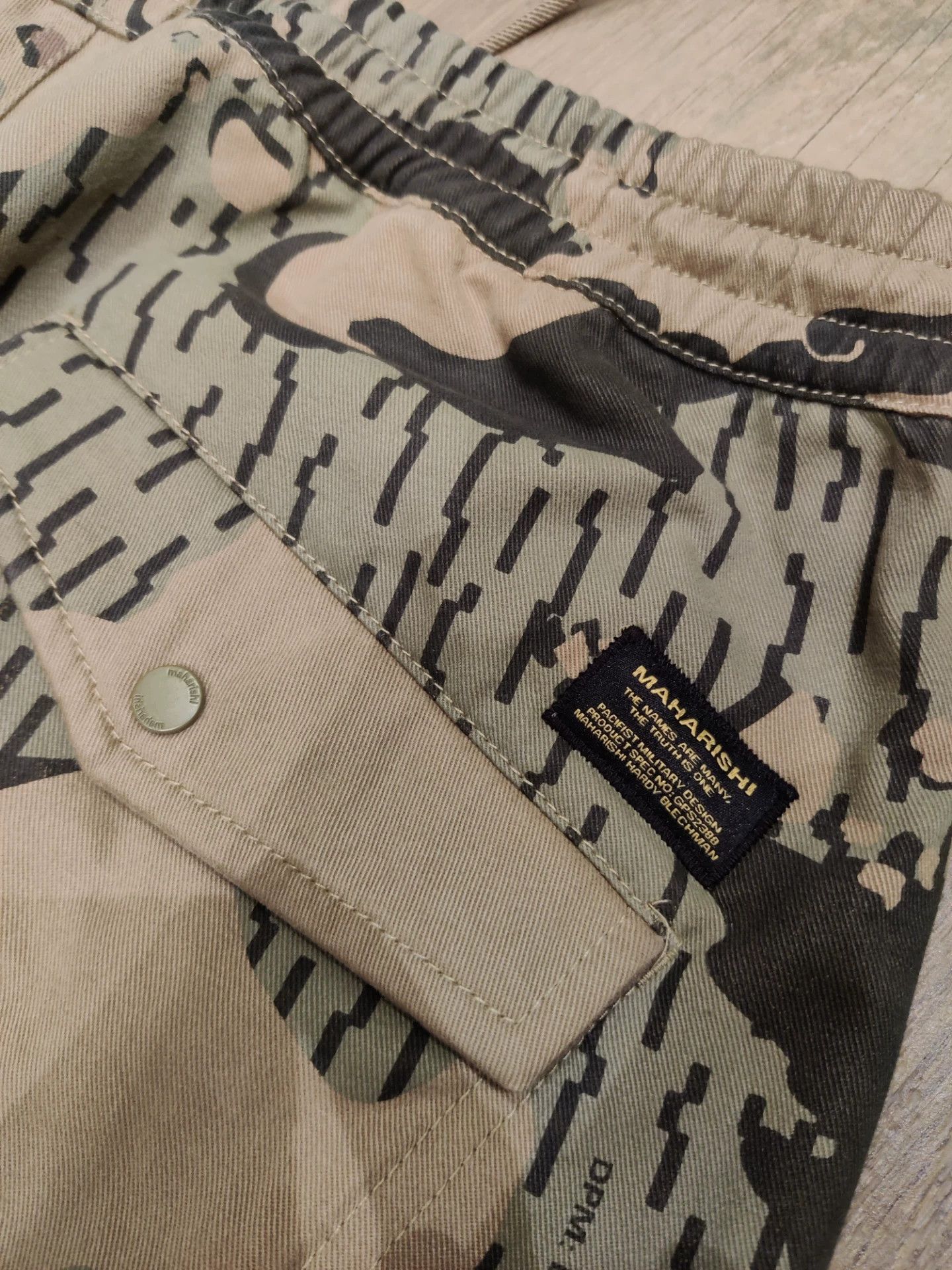 Maharishi Comme des Garçons Camo White Hoodie M Men Size US M / EU 48-50 / 2 - 6 Thumbnail
