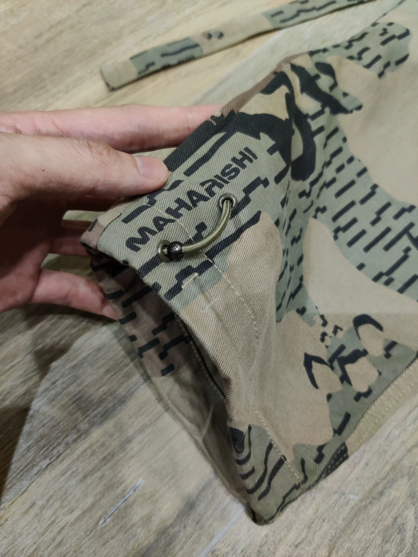 Maharishi Comme des Garçons Camo White Hoodie M Men Size US M / EU 48-50 / 2 - 8 Thumbnail