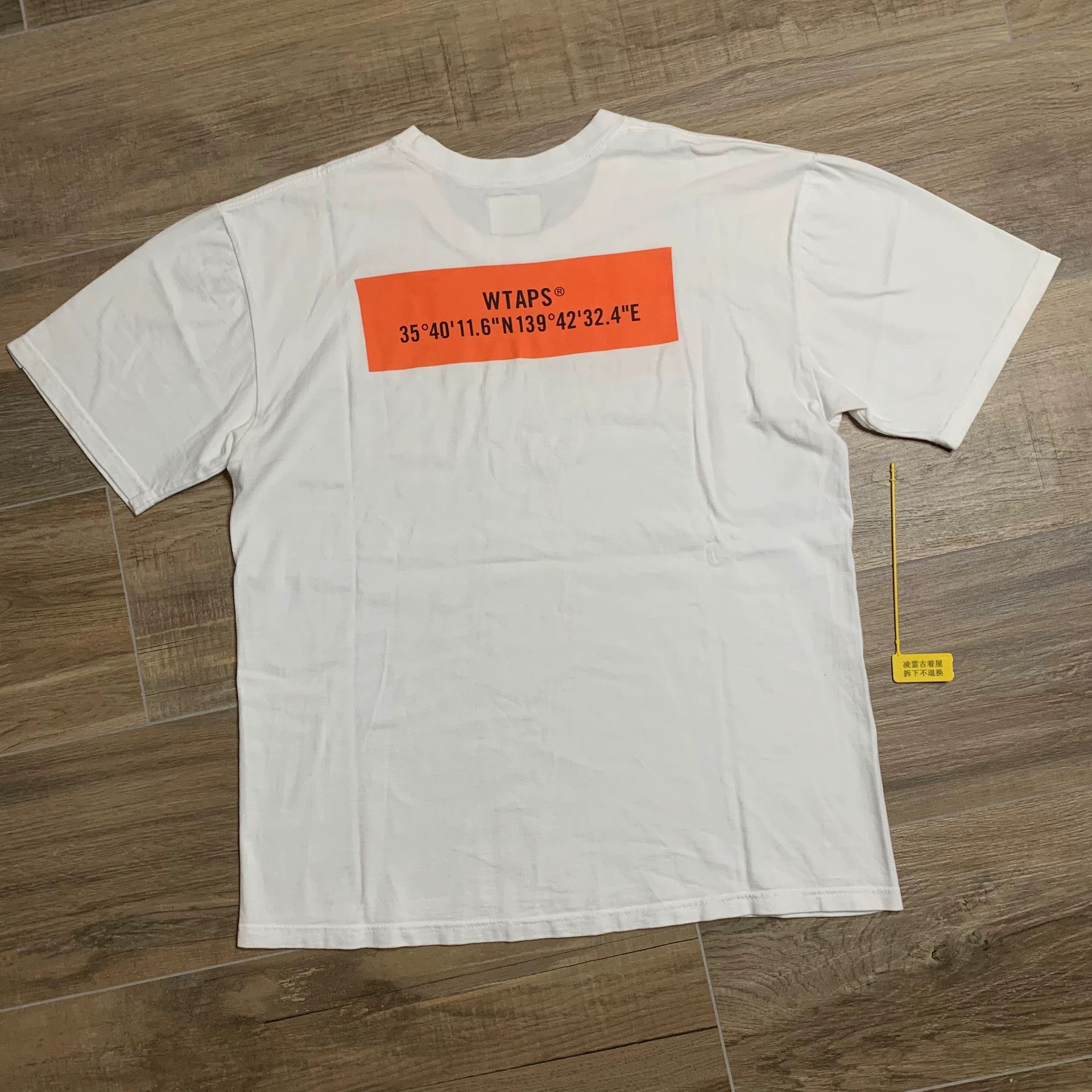 Wtaps Comme des Garçons Cotton White T-Shirt M Men Size US M / EU 48-50 / 2 - 4 Thumbnail