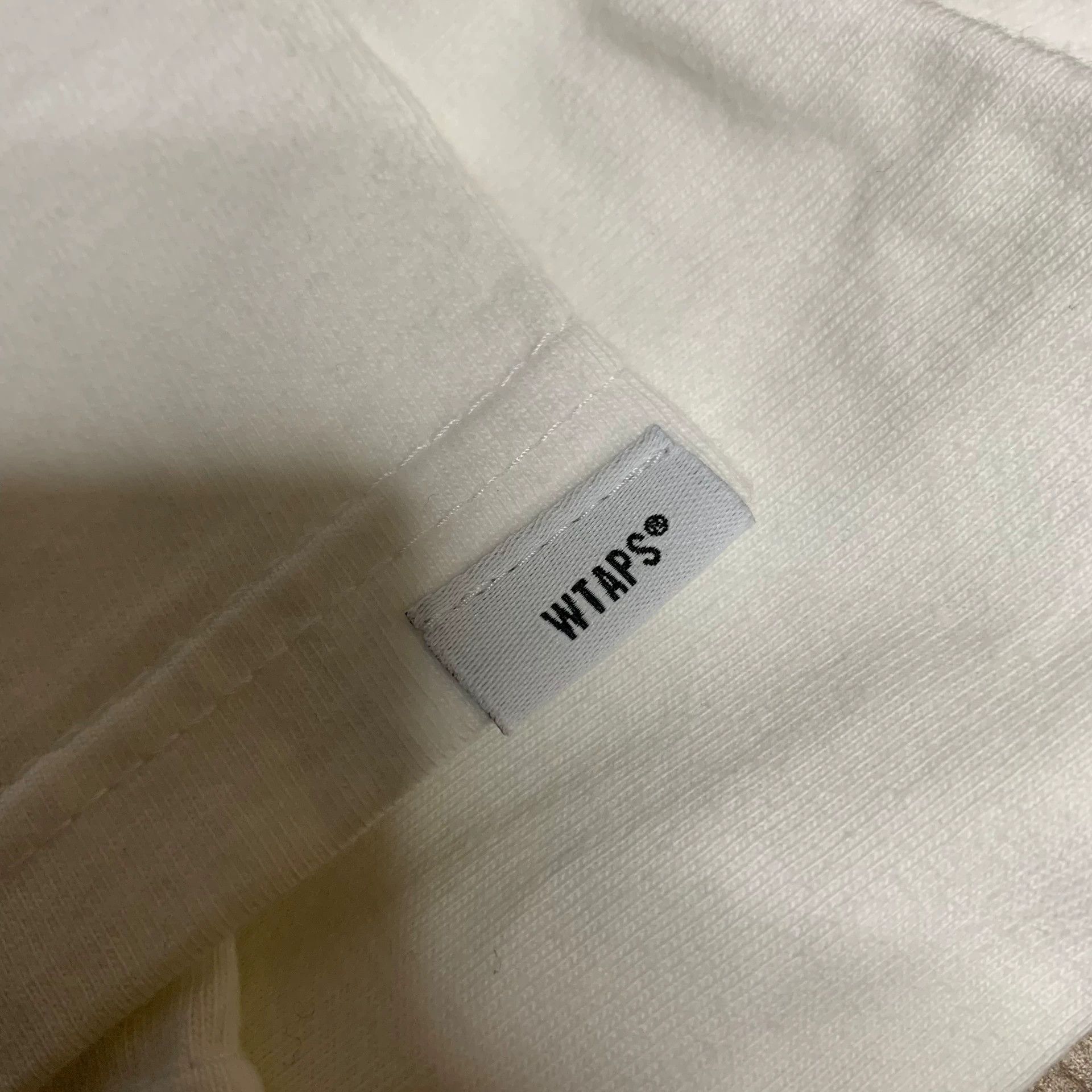 Wtaps Comme des Garçons Cotton White T-Shirt M Men Size US M / EU 48-50 / 2 - 6 Thumbnail