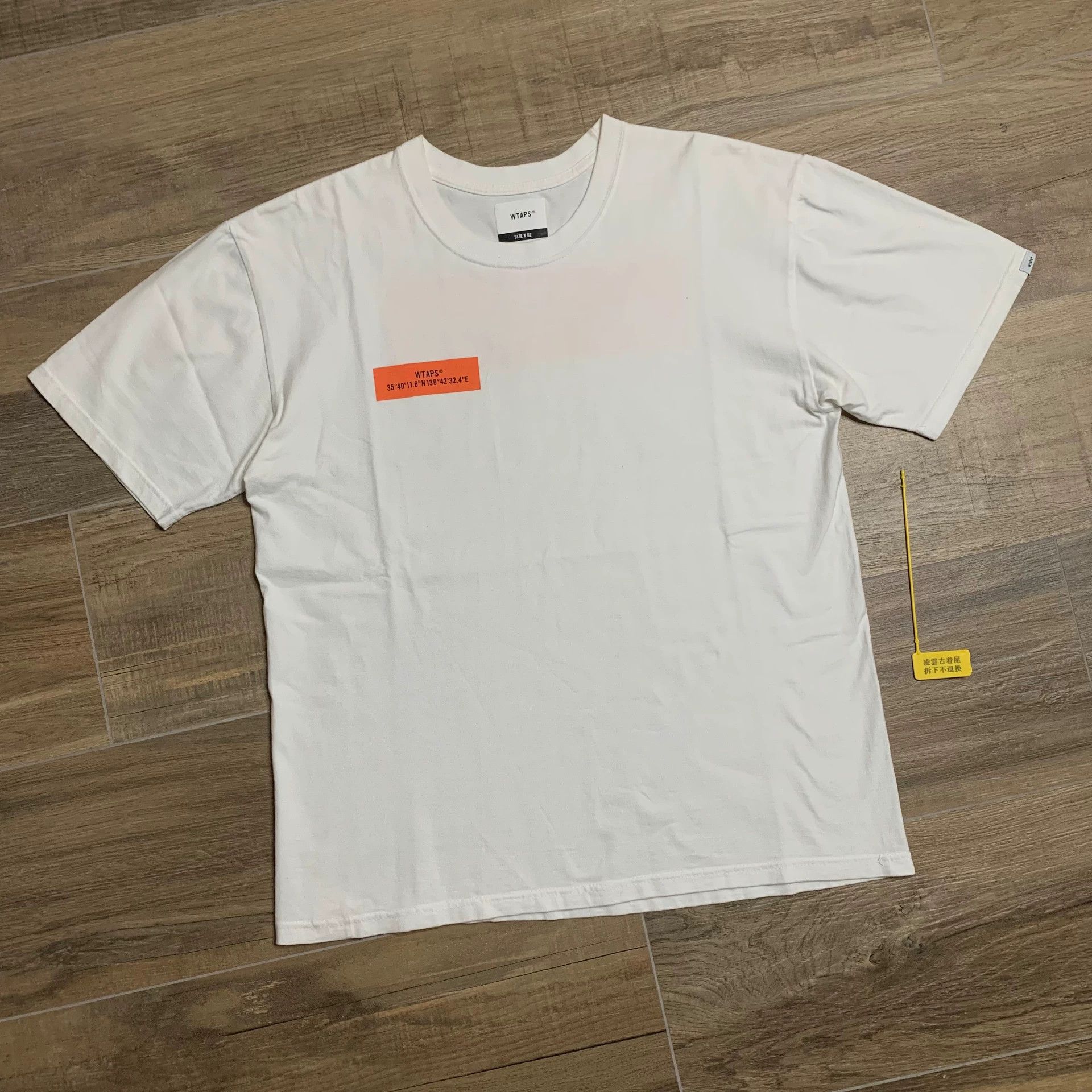Wtaps Comme des Garçons Cotton White T-Shirt M Men Size US M / EU 48-50 / 2 - 3 Thumbnail