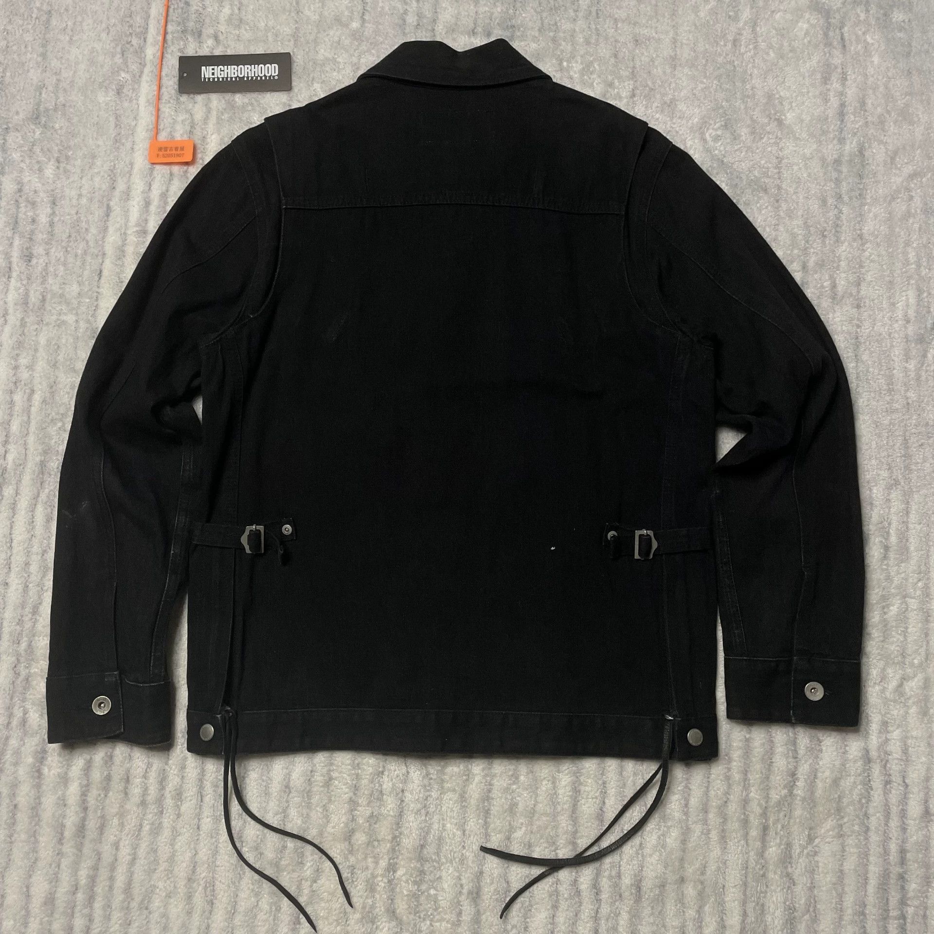 Neighborhood Denim Black Light Jacket M Men Size US M / EU 48-50 / 2 - 2 Thumbnail