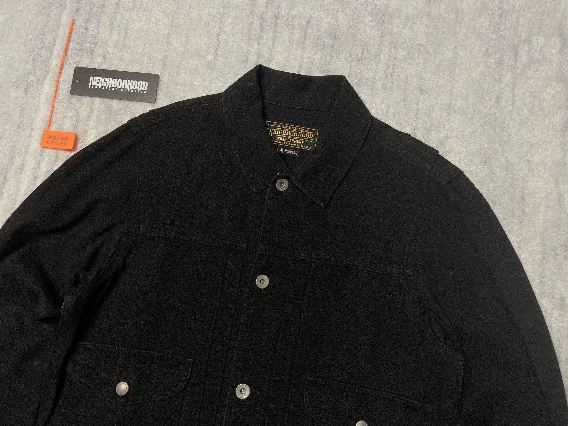 Neighborhood Denim Black Light Jacket M Men Size US M / EU 48-50 / 2 - 3 Thumbnail